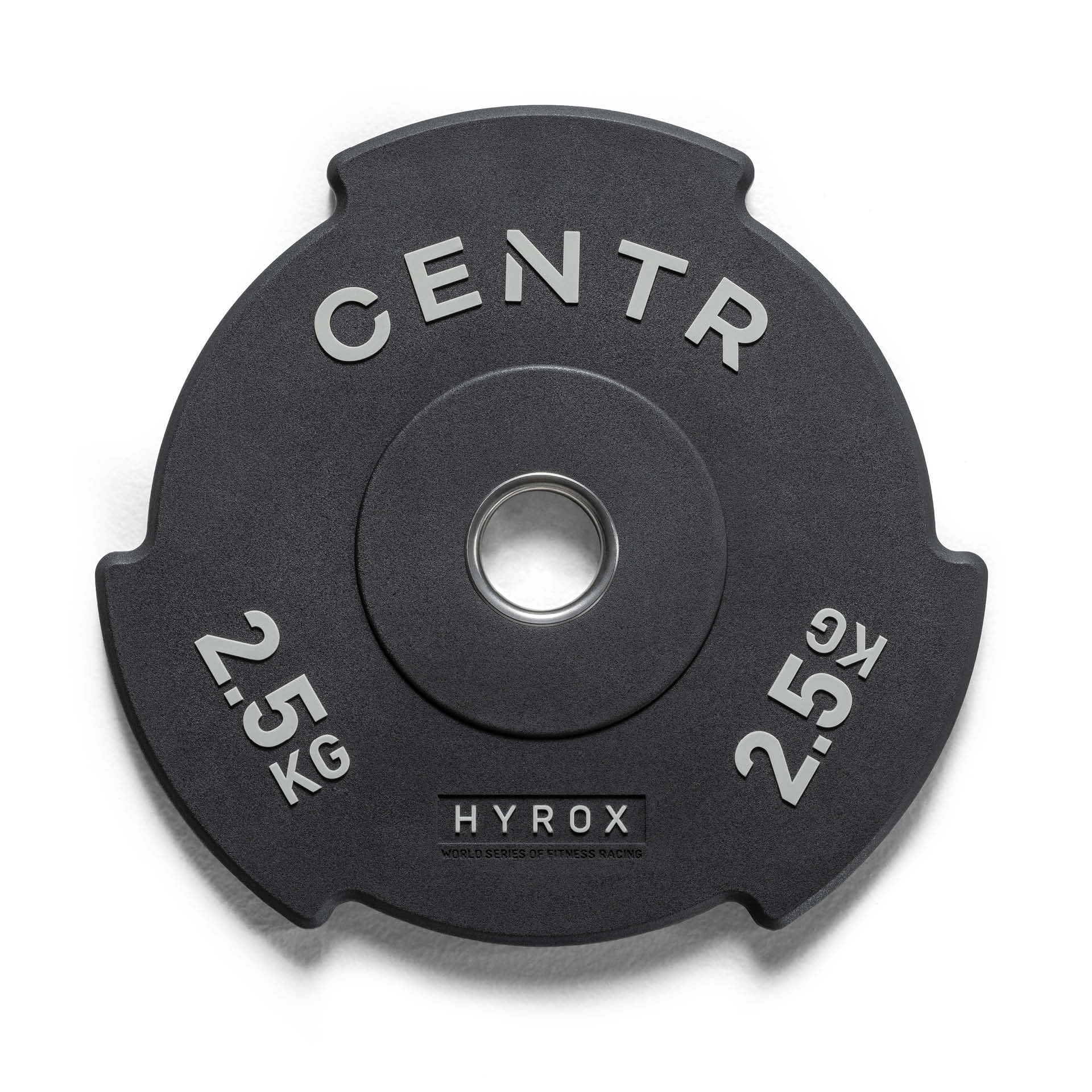 Disques de haltères CENTR x HYROX Competition Edge (paire) 2,5 kg
