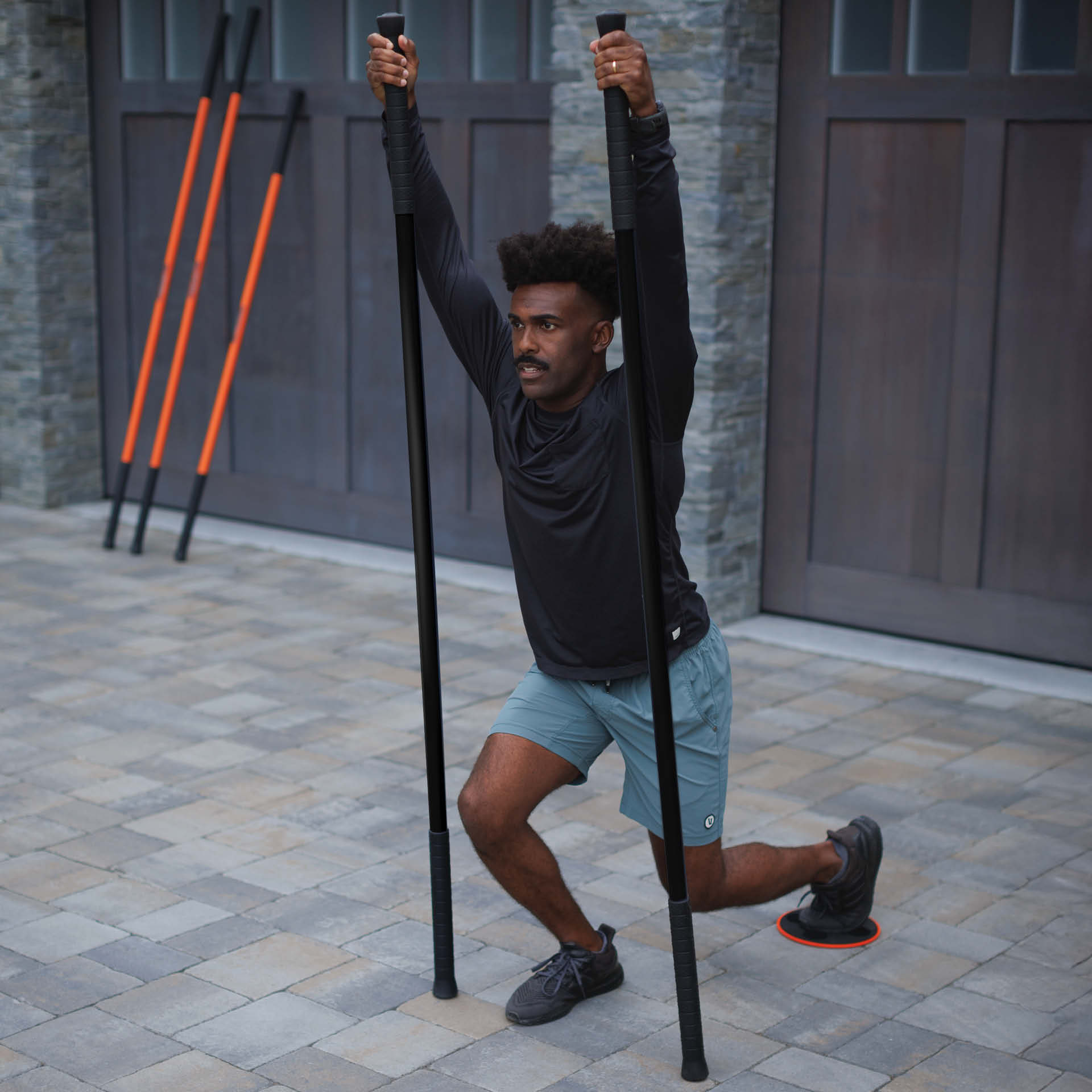 Stick Mobility 1,42 m Noir