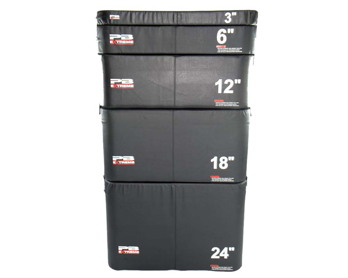 PB Extreme Soft Plyo Box noir - 8 cm - à l'unité