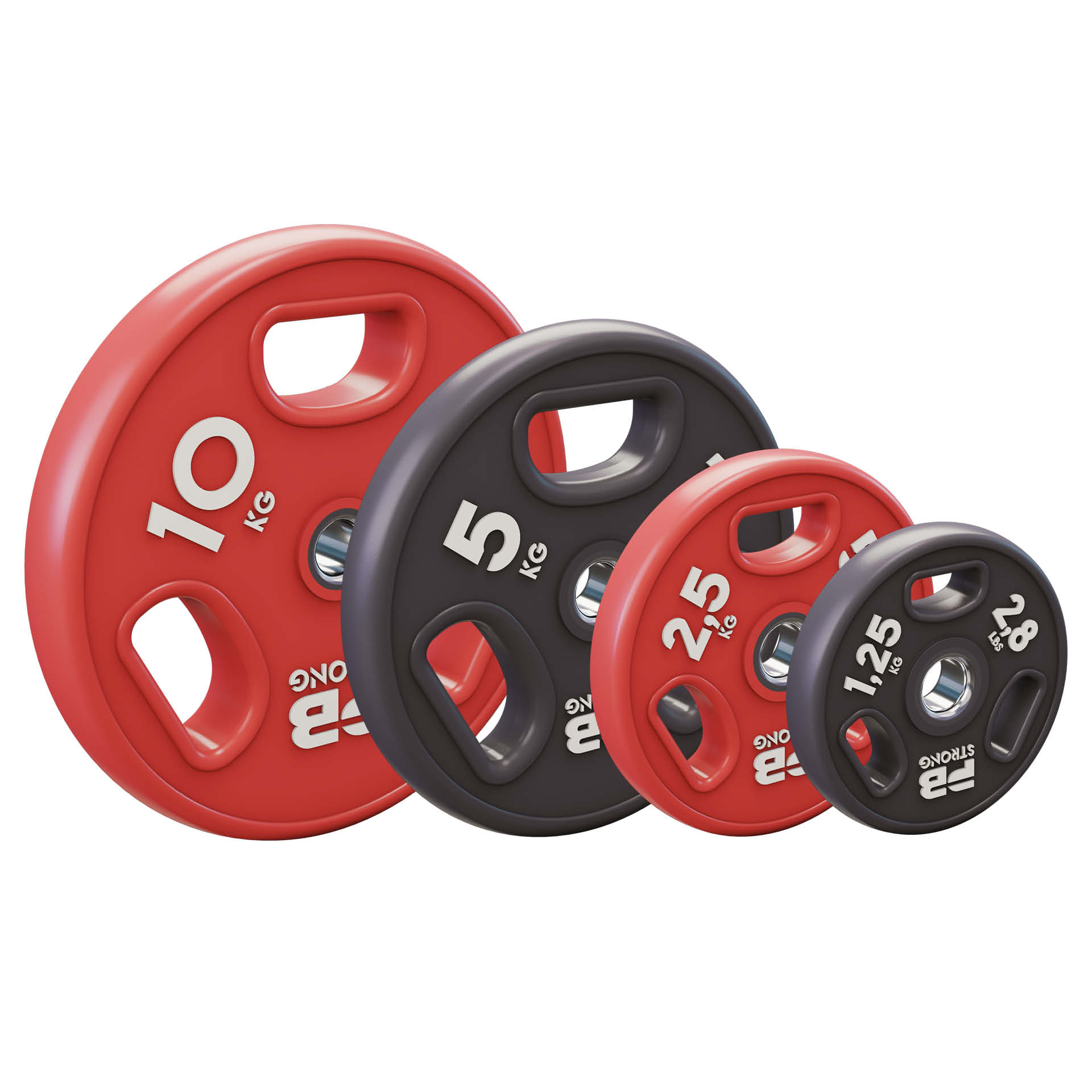 Disque d'haltère PB Strong en uréthane 1,25 kg 2,8 lb (pièce)