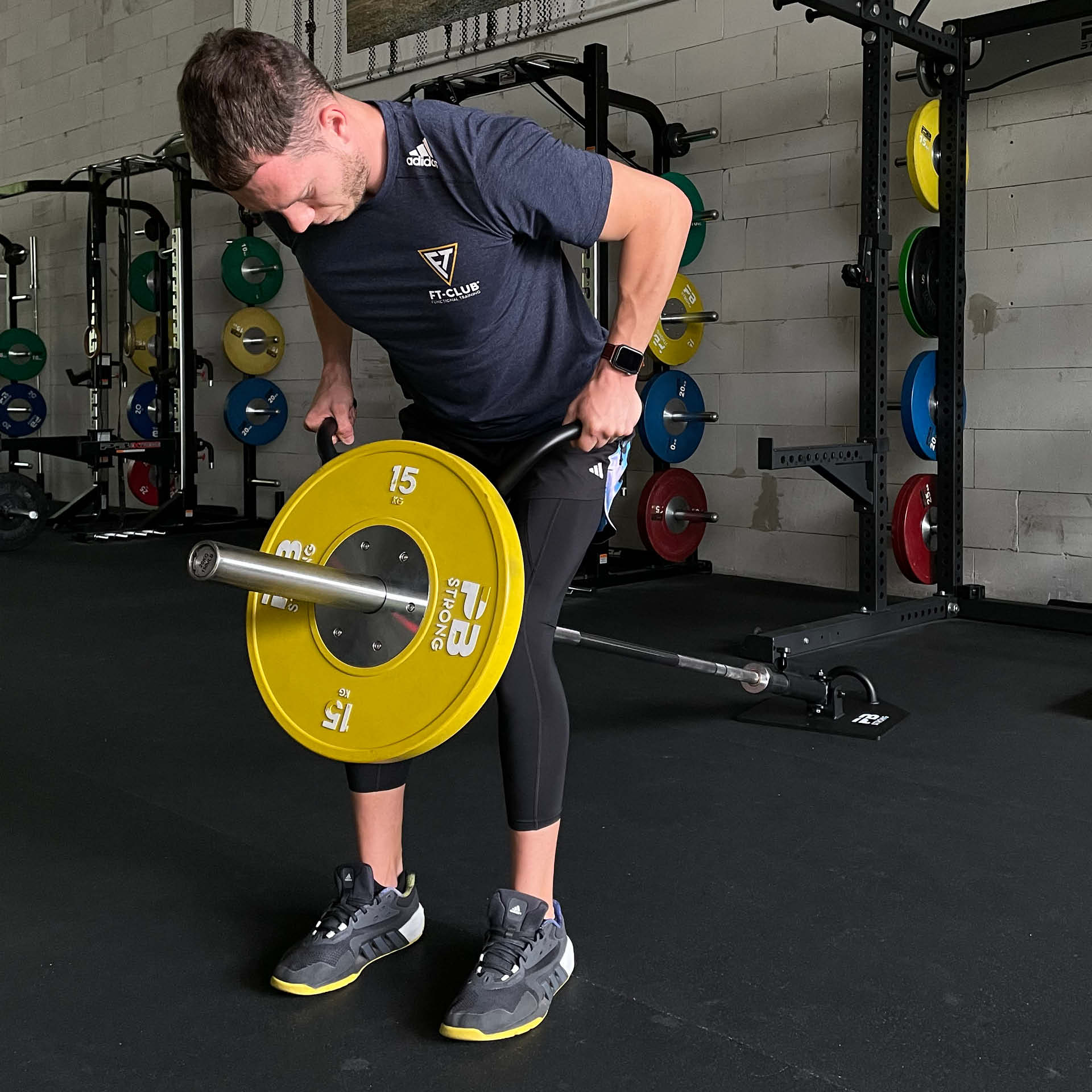PB Strong Landmine Core Trainer autonome (avec poignée en T)