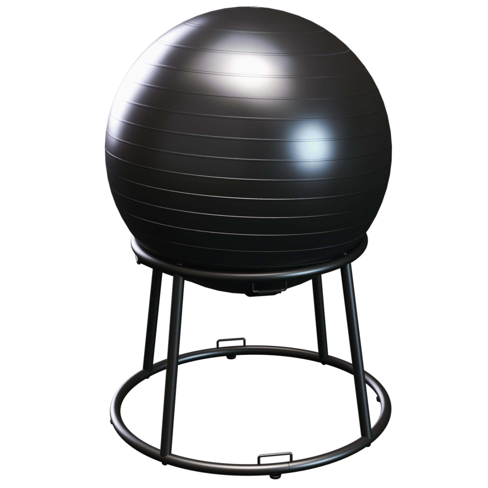 Perform Better Hypergym avec ballon de gymnastique de 65 cm