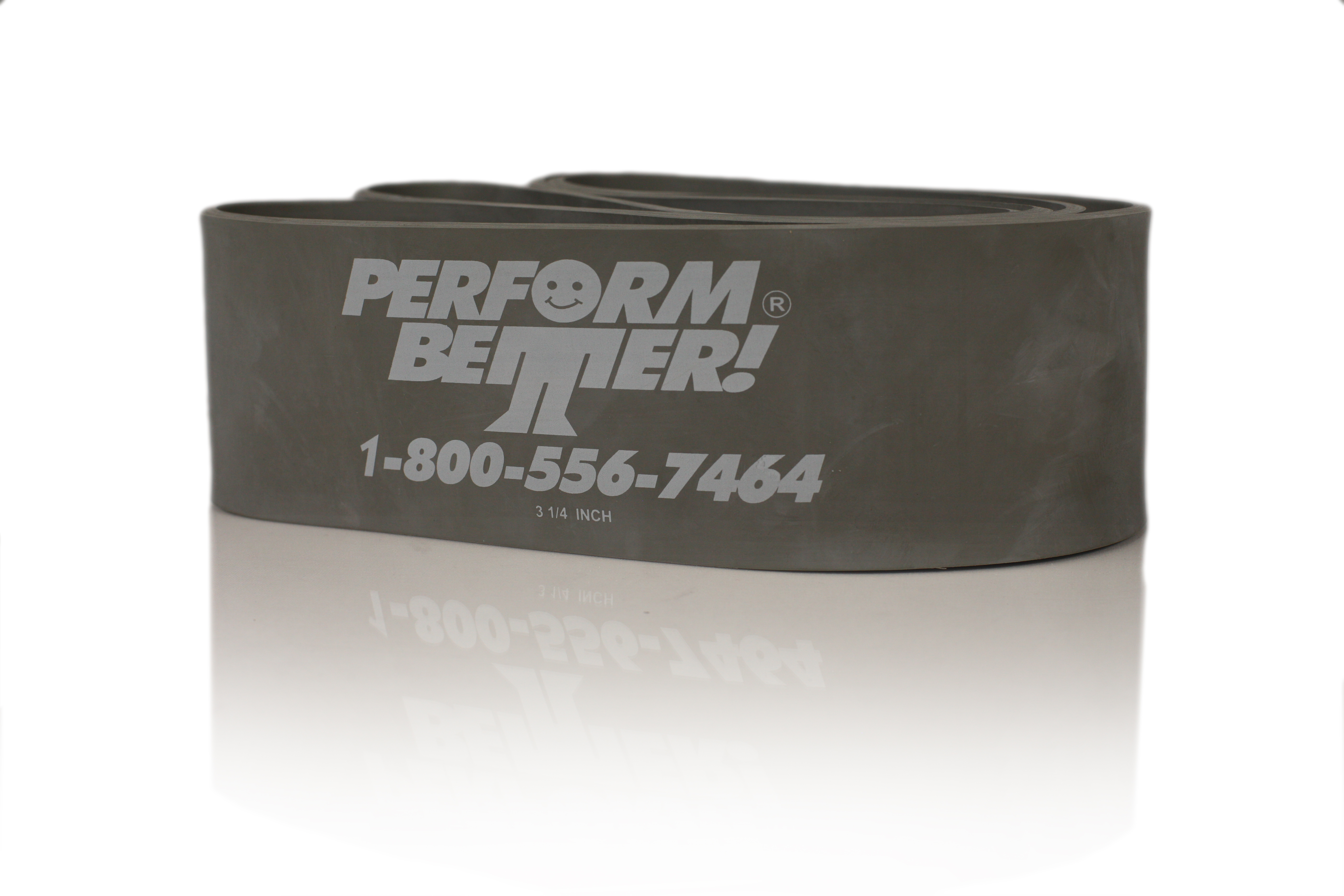 Superbands - 8 cm de large, 95 kg, gris (5 mm d'épaisseur)
