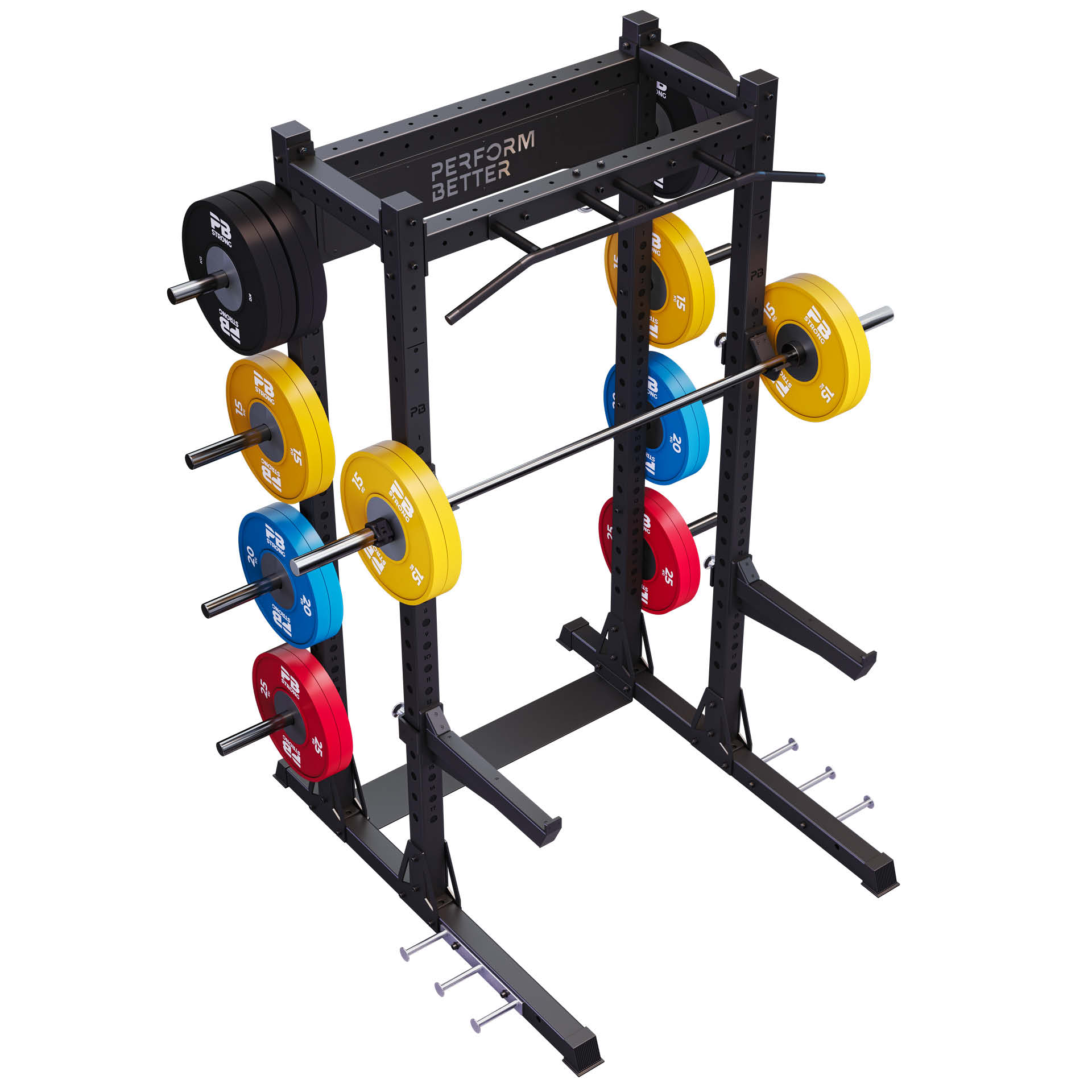 Perform Half Rack