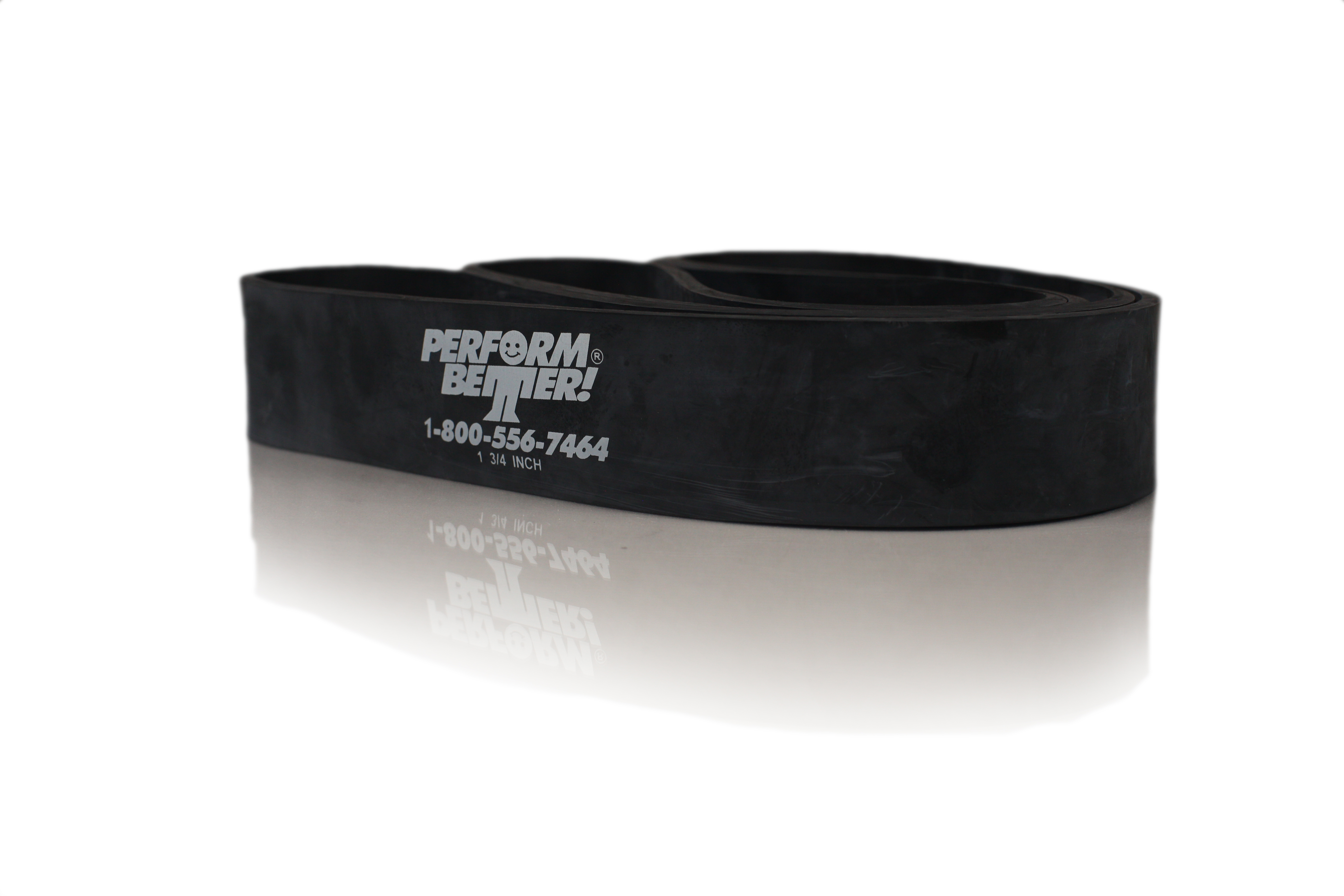 Superbands - 4,5 cm de large, 35 kg, noir (5 mm d'épaisseur)