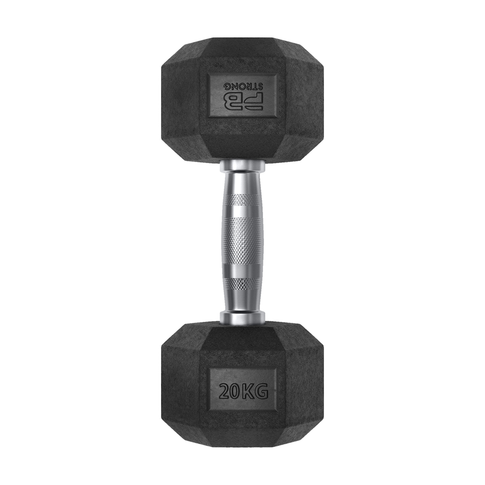 Haltère hexagonal PB Strong (pièce) 20 kg
