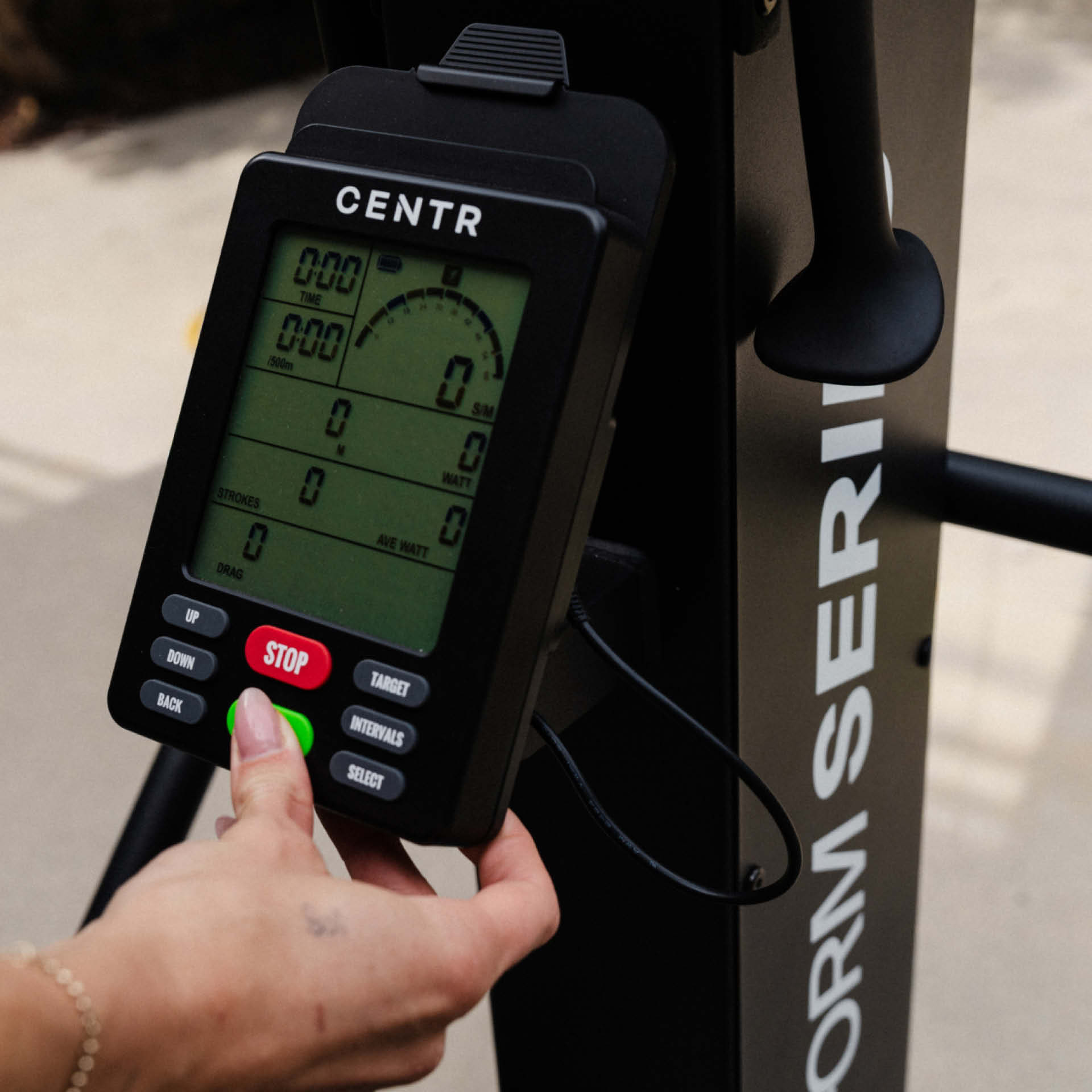 Ski Erg CENTR x HYROX Perform Series avec socle