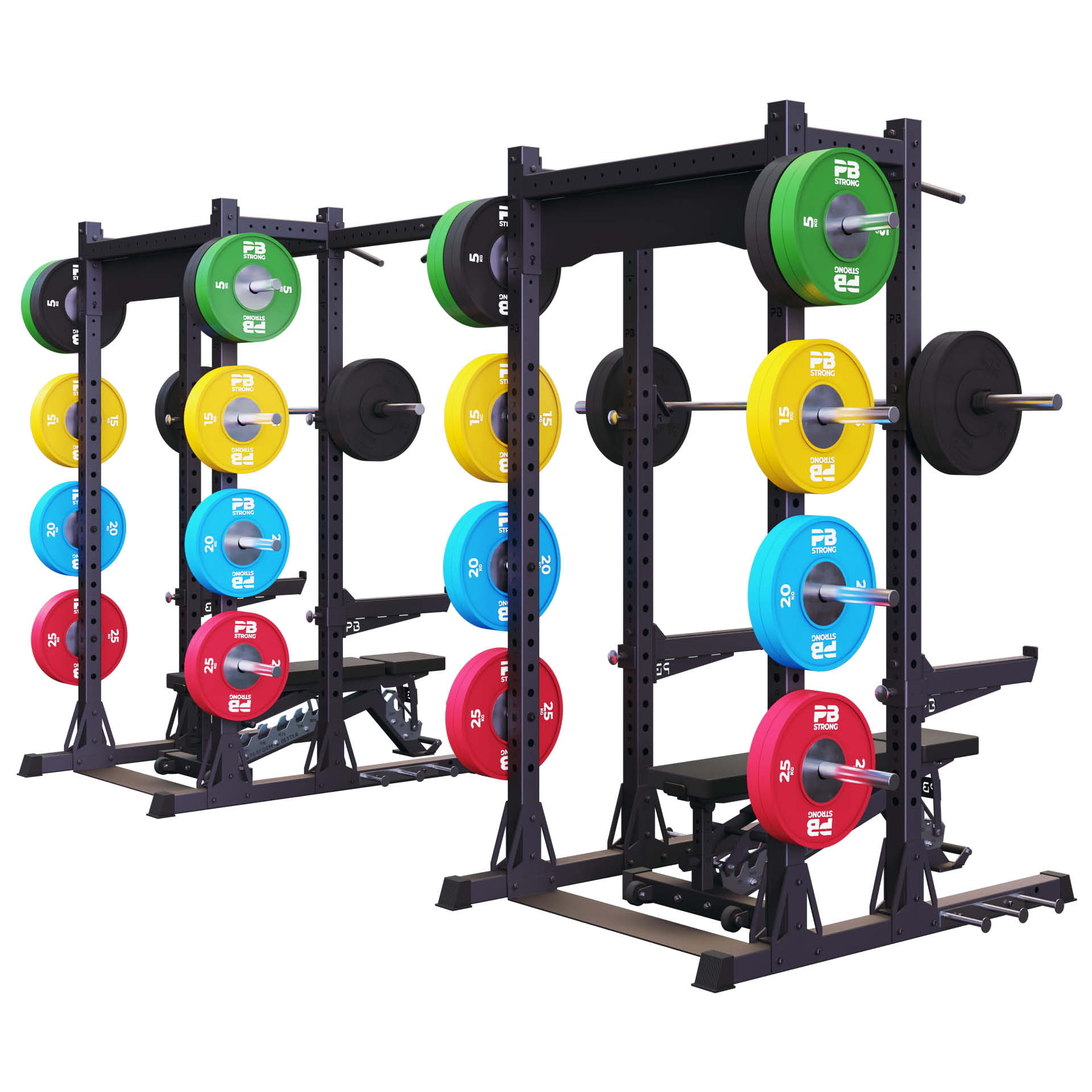 Barre de traction Perform Better Half Rack Connector 1,8 m (accessoire)