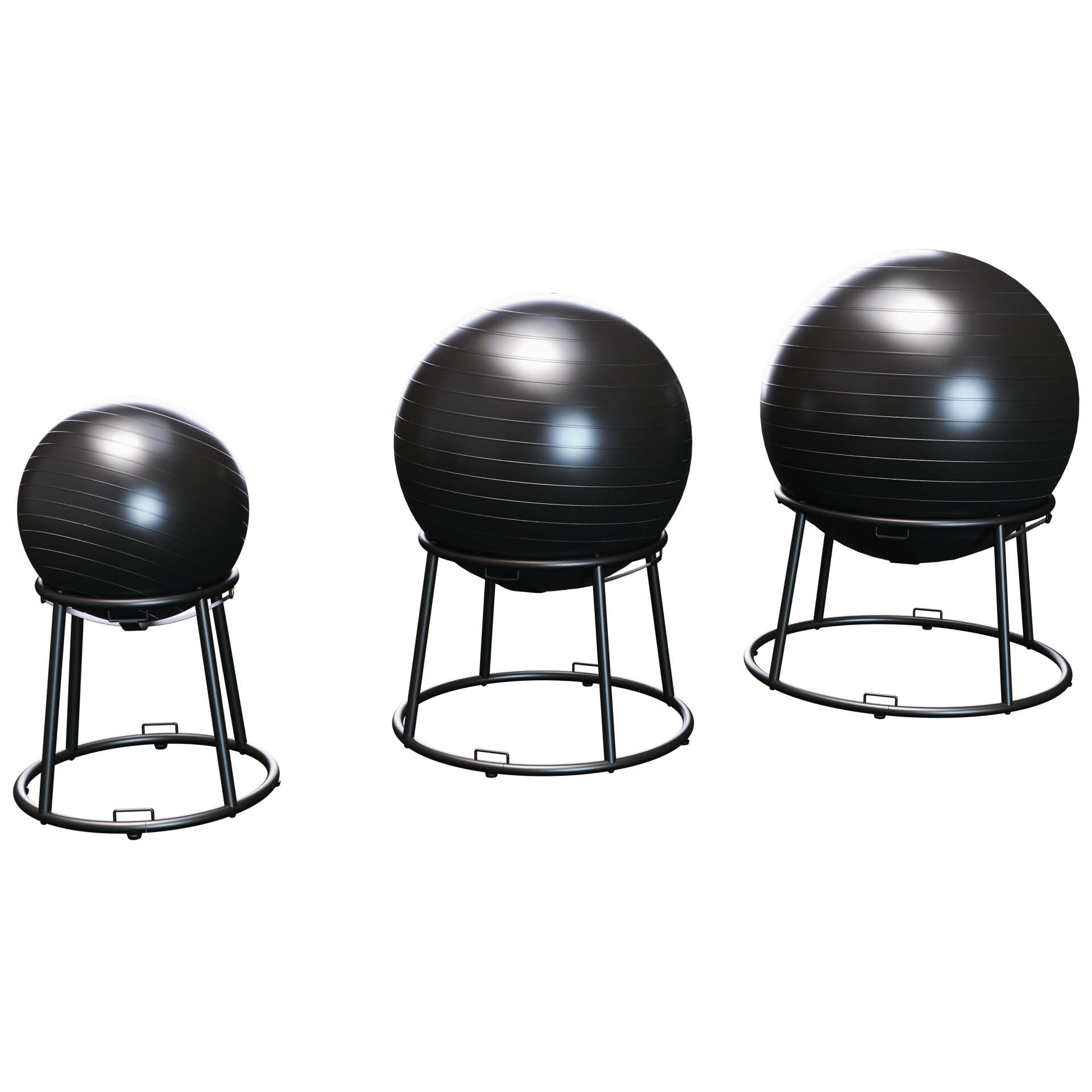 Perform Better Hypergym avec ballon de gymnastique de 45 cm