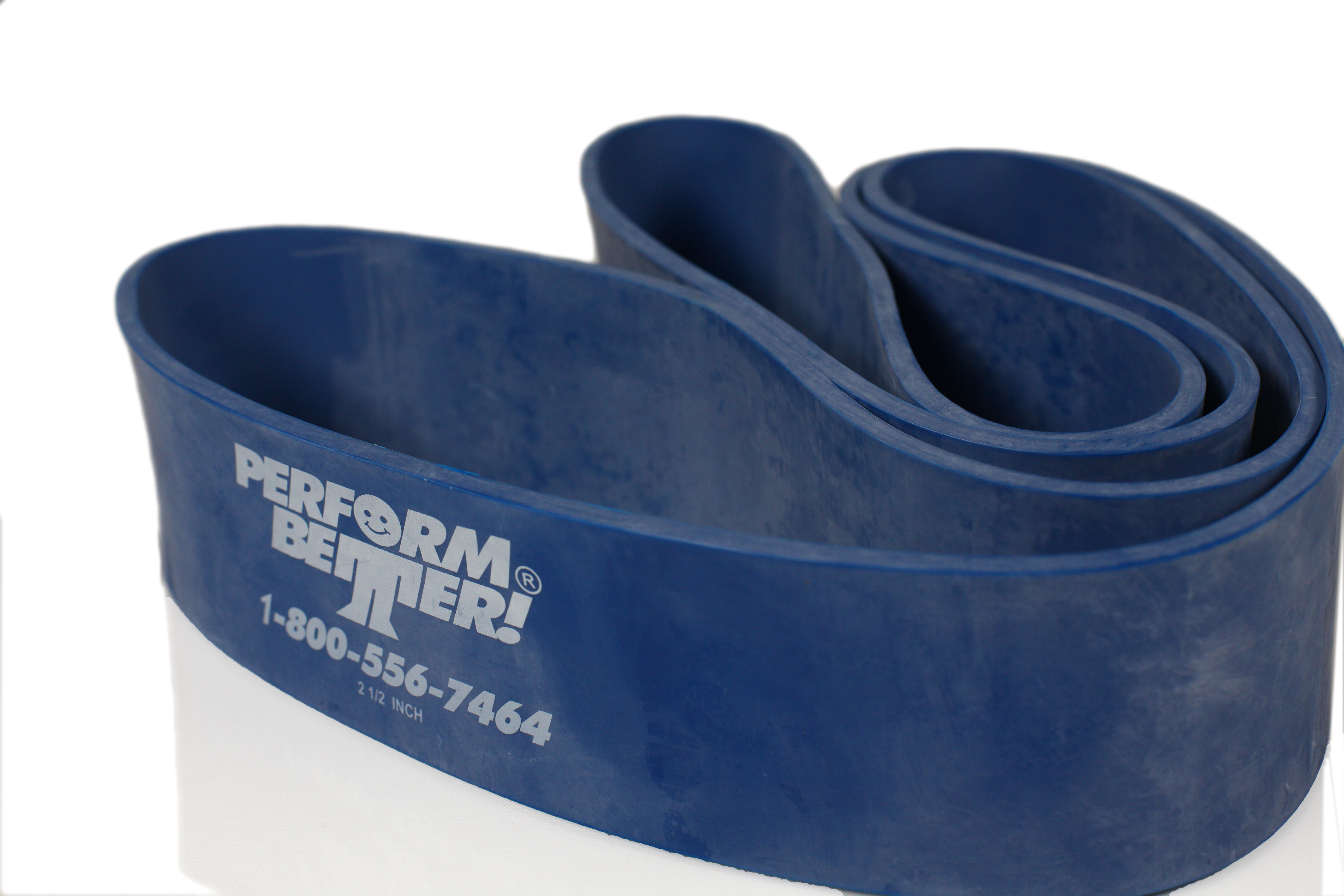 Superbands - 5 cm de large, 38 kg, bleu (5 mm d'épaisseur)