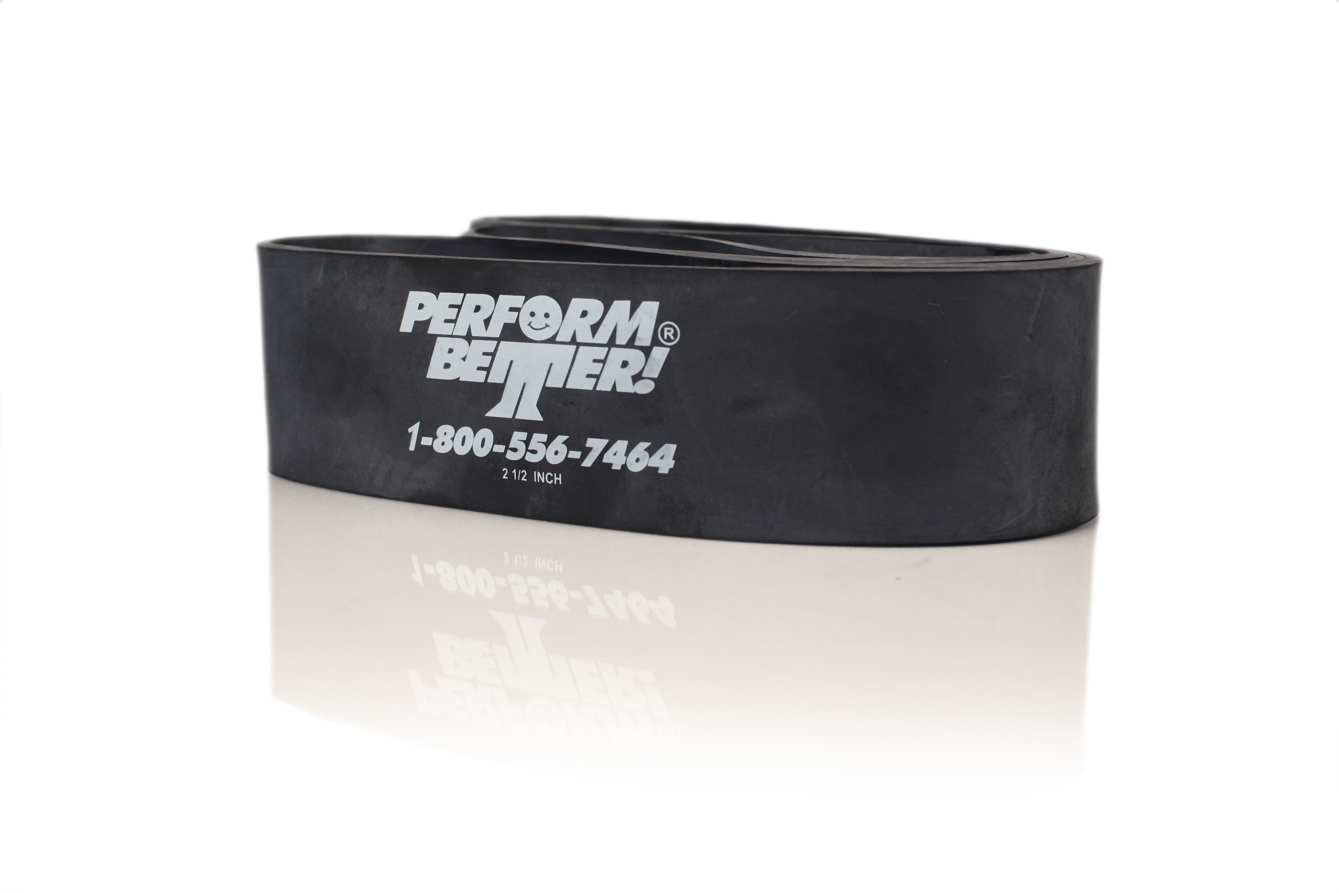 Superbands - 6,5 cm de large, 45 kg, noir (5 mm d'épaisseur)