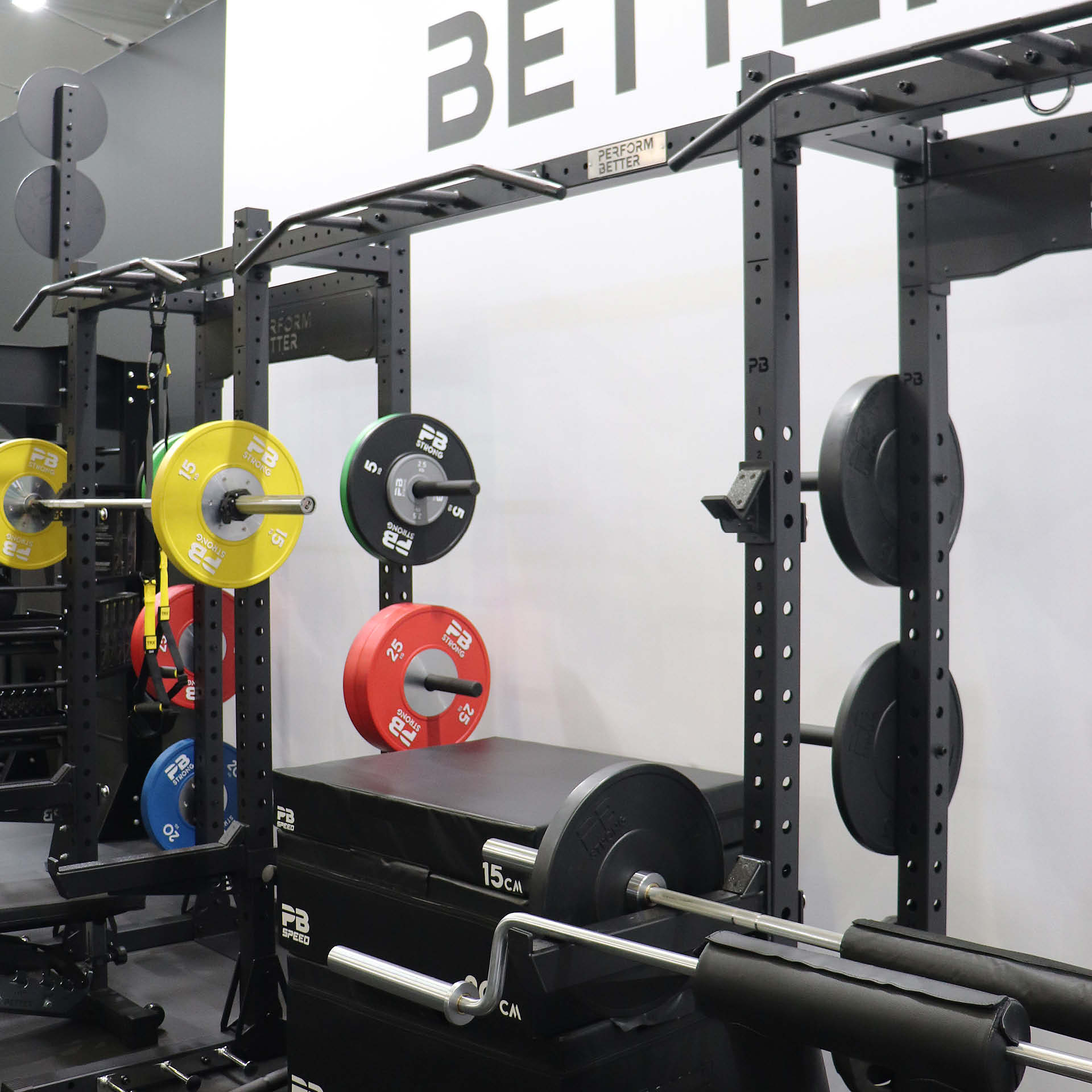 Barre de traction Perform Better Half Rack Connector 1,8 m (accessoire)