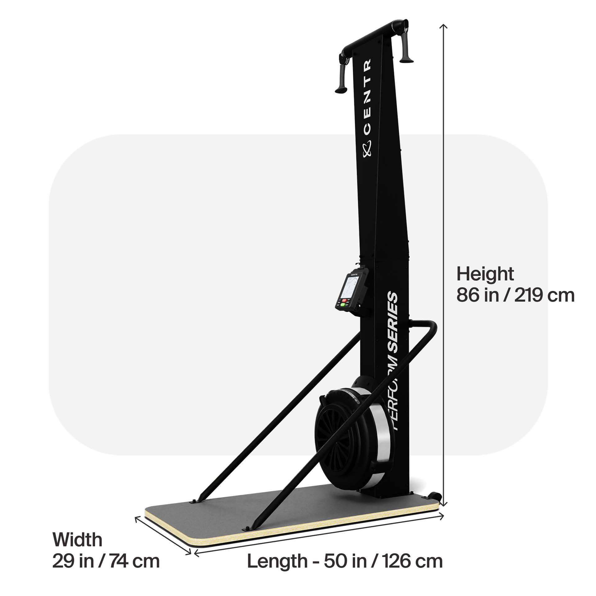 Ski Erg CENTR x HYROX Perform Series avec socle