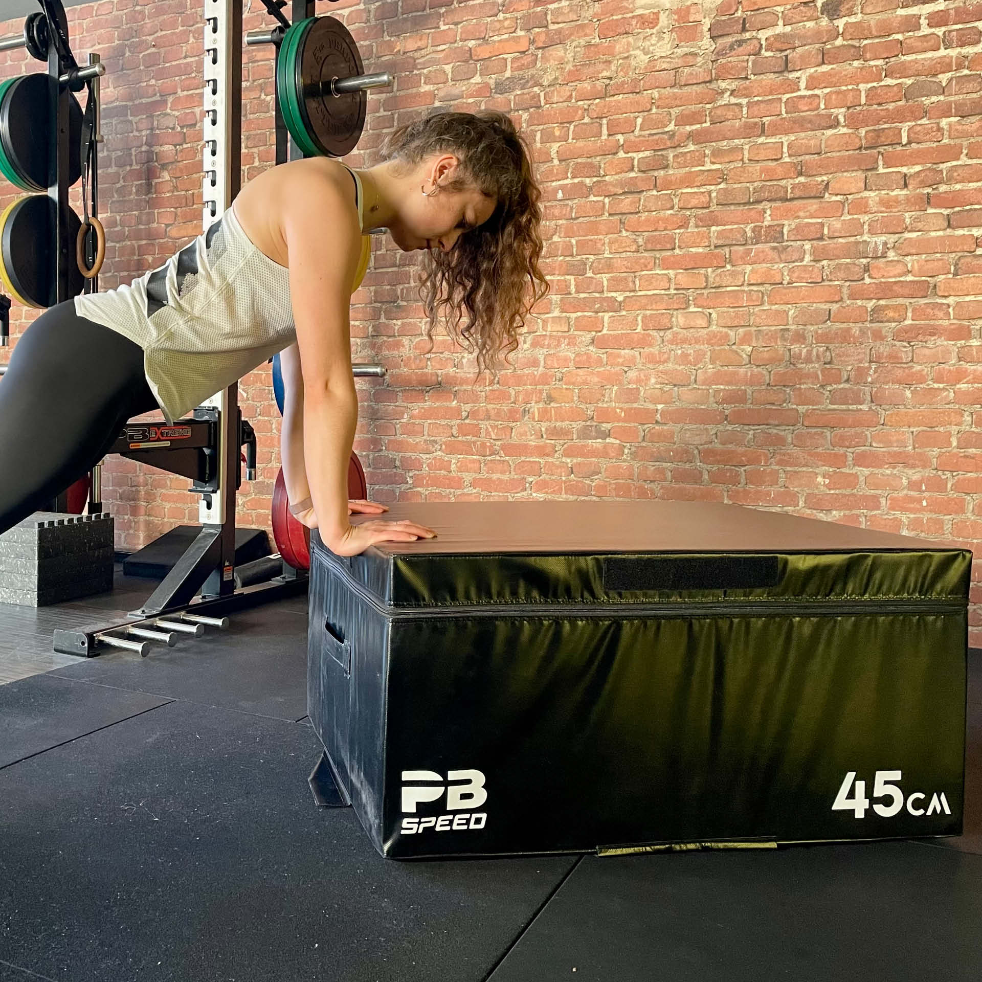 PB Speed Soft Plyo Box noir - 45 cm - à l'unité
