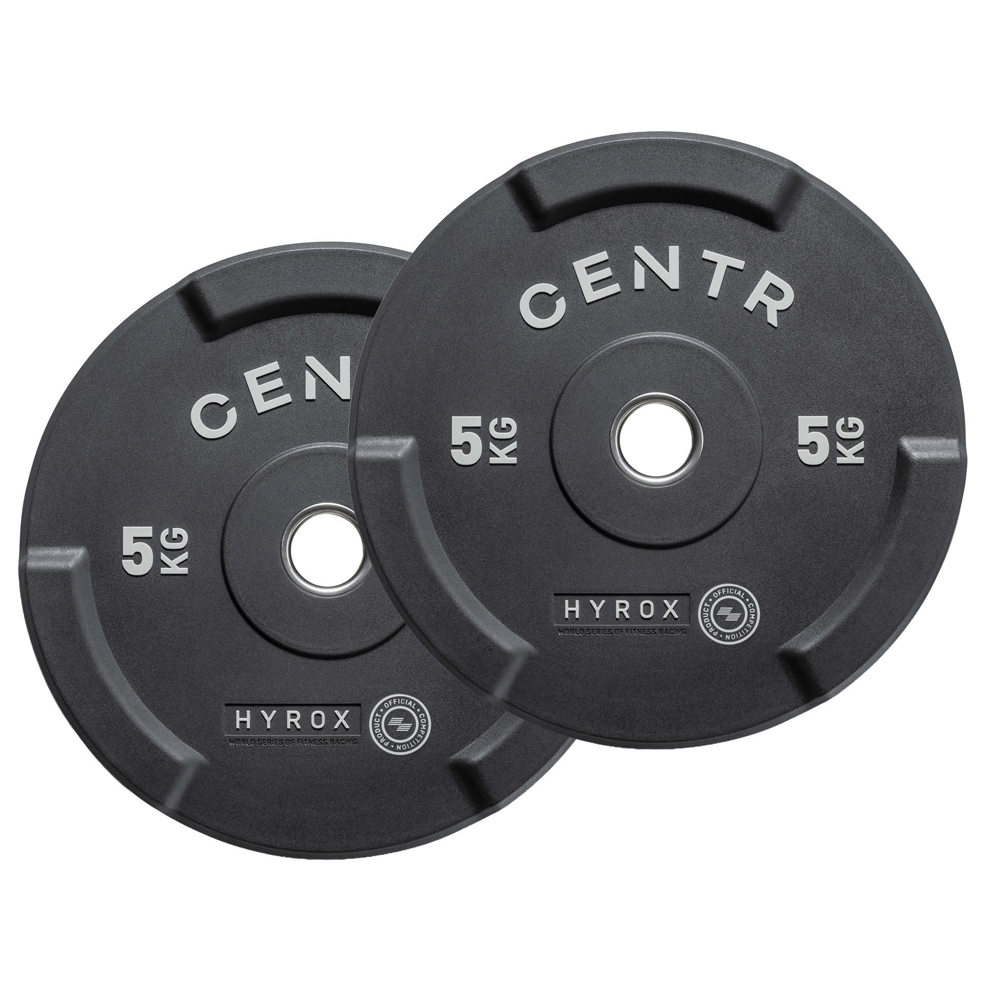 Disques de haltères CENTR x HYROX Competition Edge (paire) 5 kg