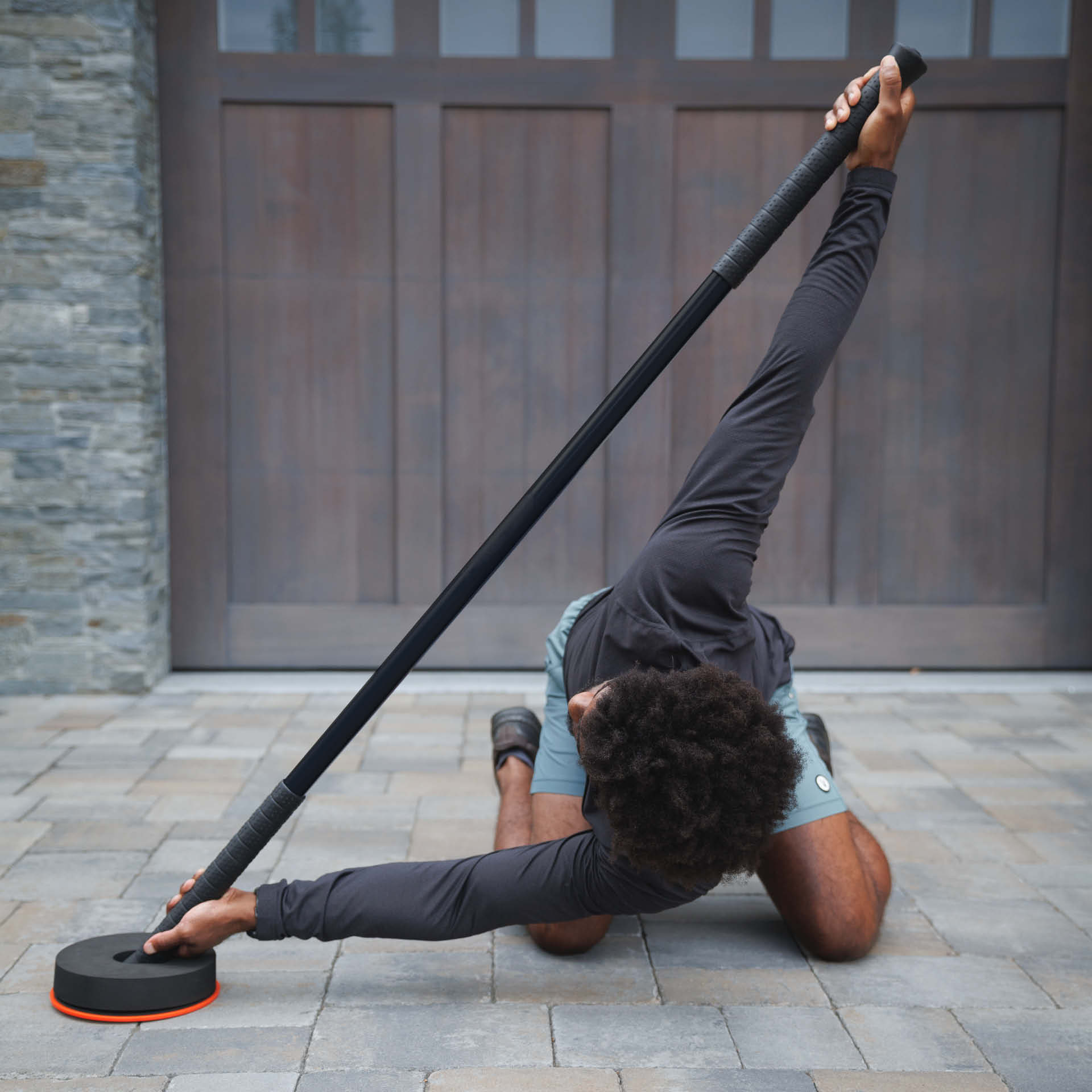 Stick Mobility 1,42 m Noir