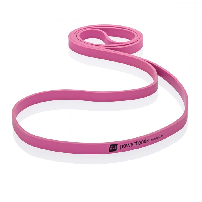 Bande élastique Let's Bands Powerband Max Lady Pink (moyenne)