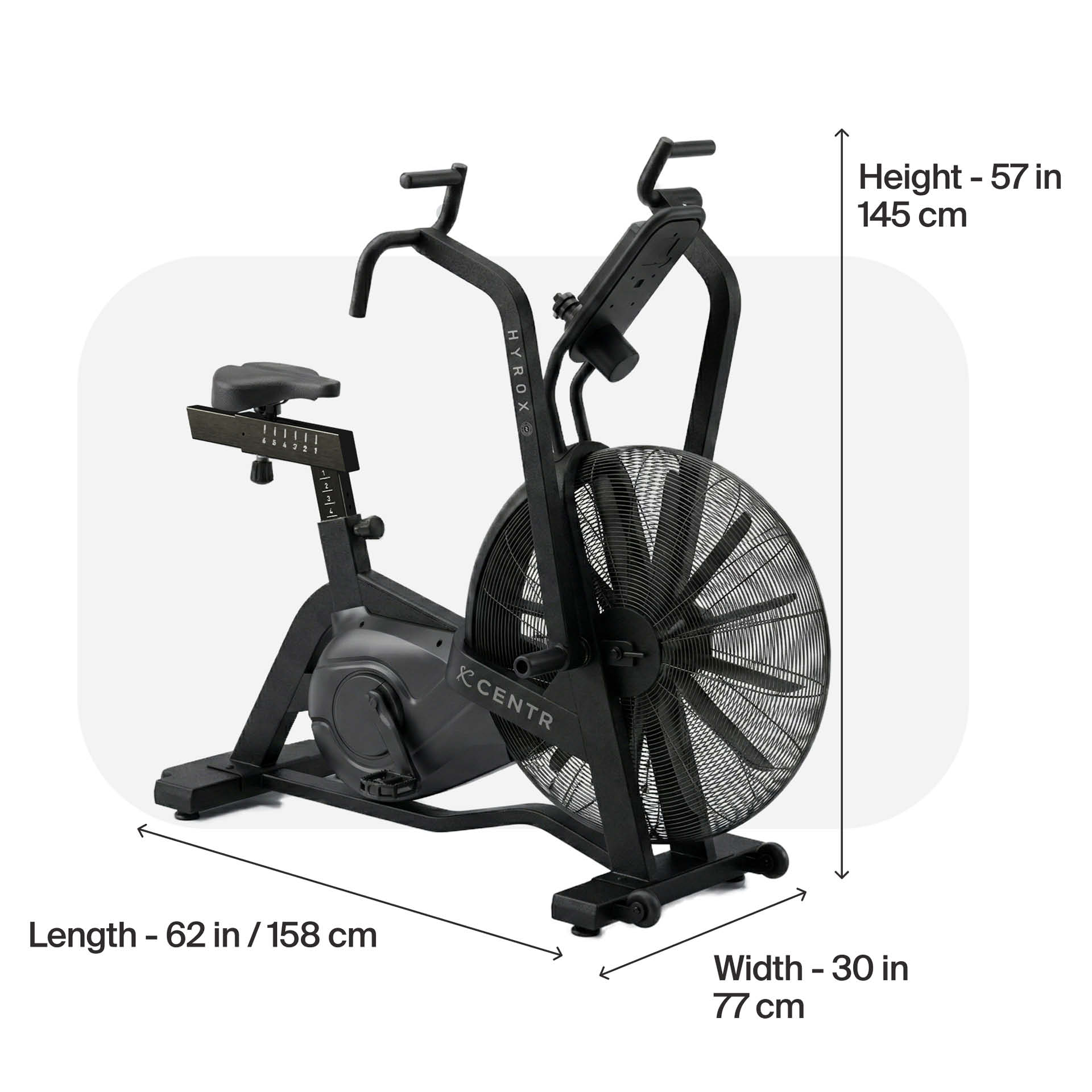 Airbike CENTR x HYROX Perform Series