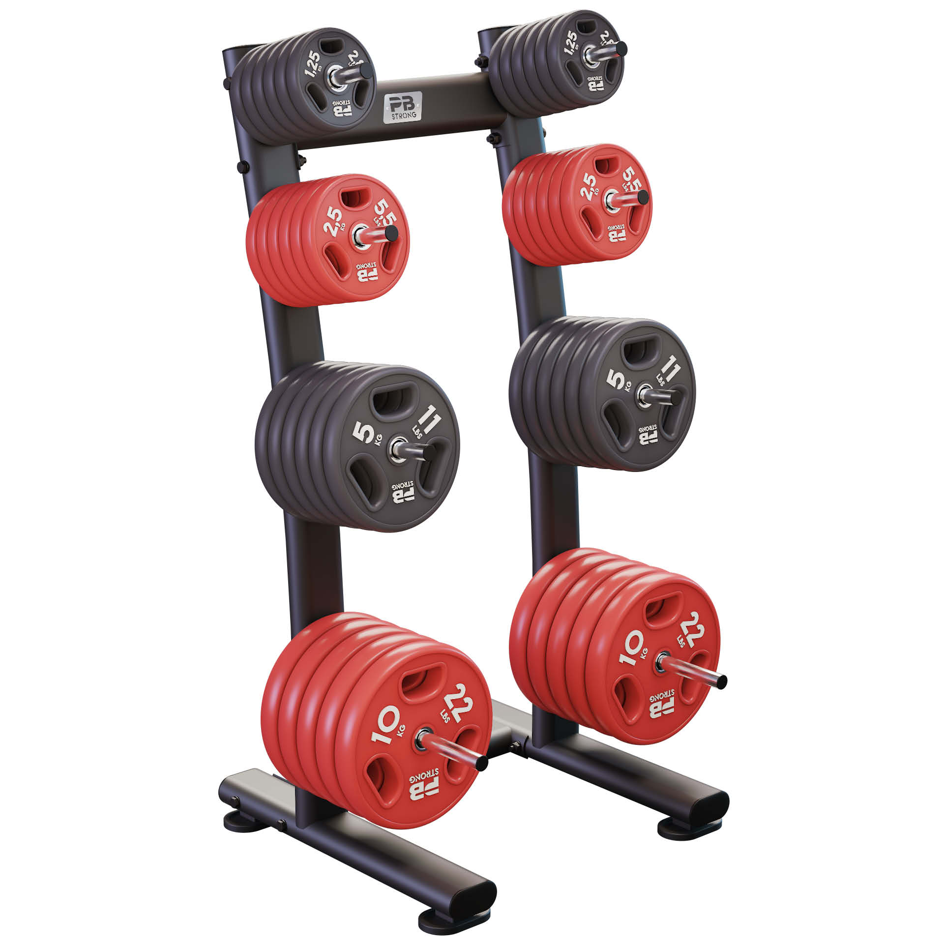 Disques de rack PB Strong en uréthane, 8 emplacements