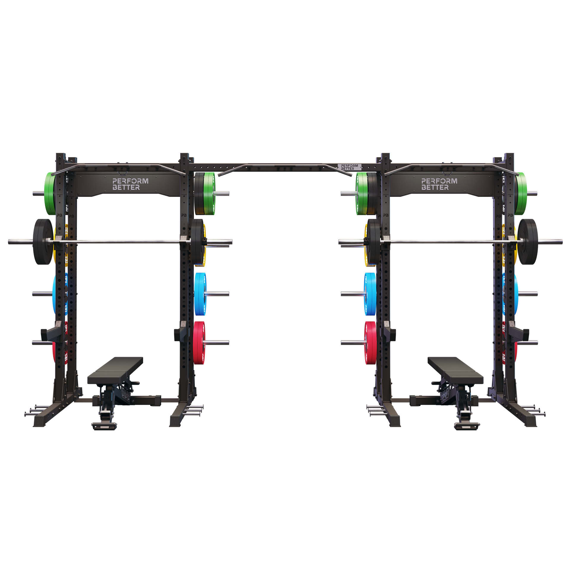 Barre de traction Perform Better Half Rack Connector 1,8 m (accessoire)