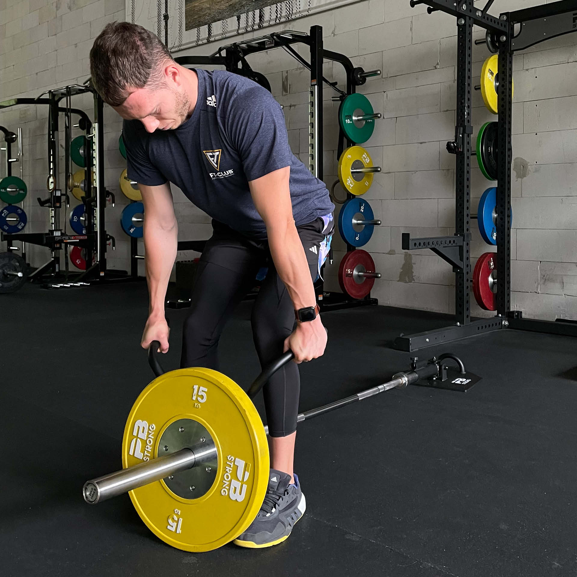 PB Strong Landmine Core Trainer autonome (avec poignée en T)