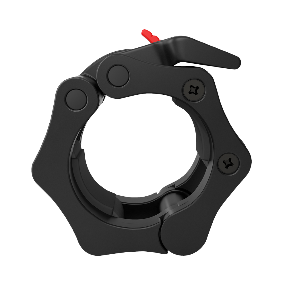 Verrous pour barres d'haltères PB Strong, noirs (paire)