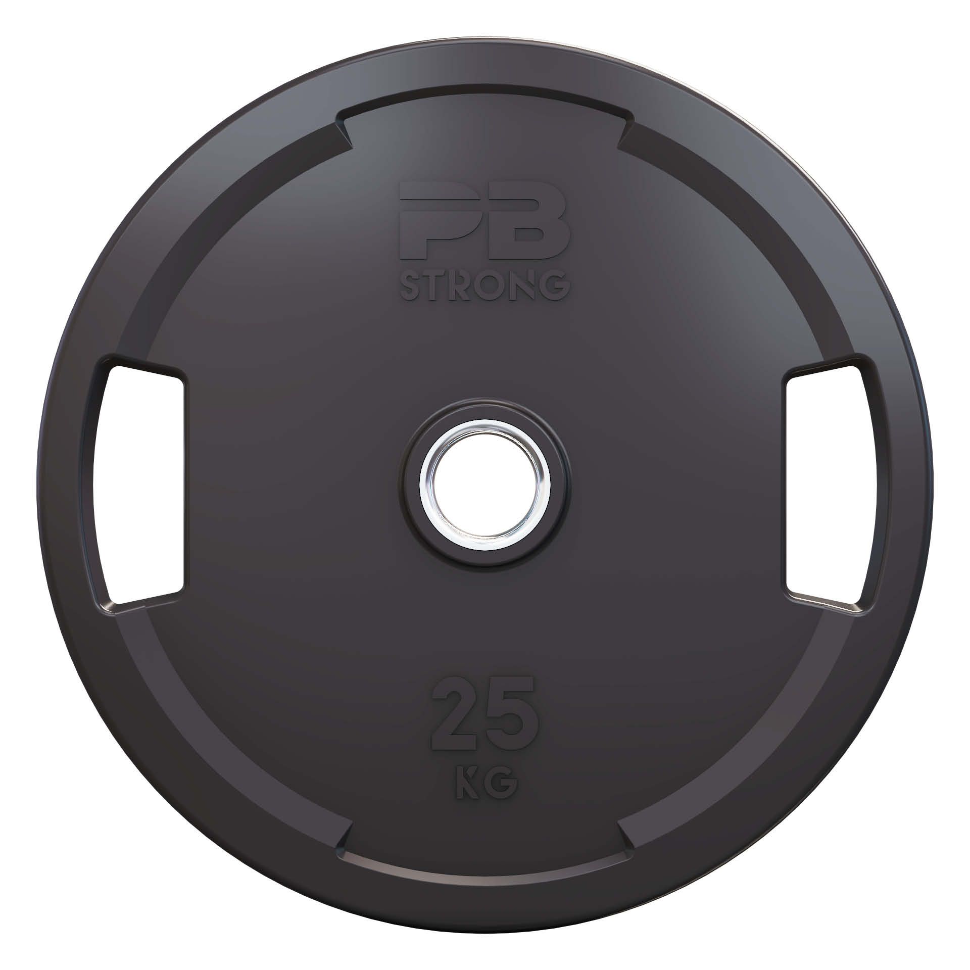 Disque d'haltère PB Strong à 2 poignées, en uréthane, 50 mm (à l'unité) 25 kg