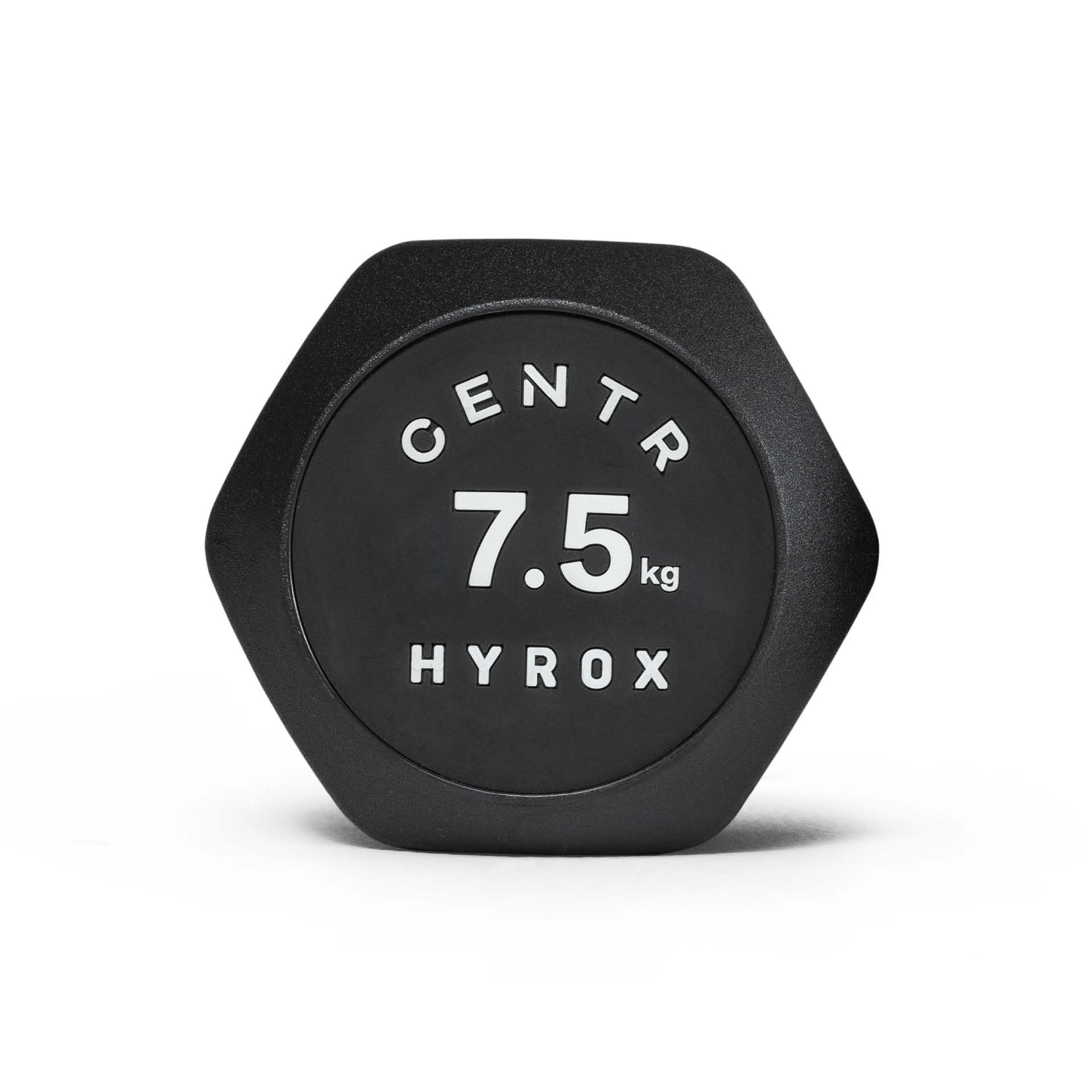 Haltère CENTR x HYROX en uréthane 7,5 kg (pièce)