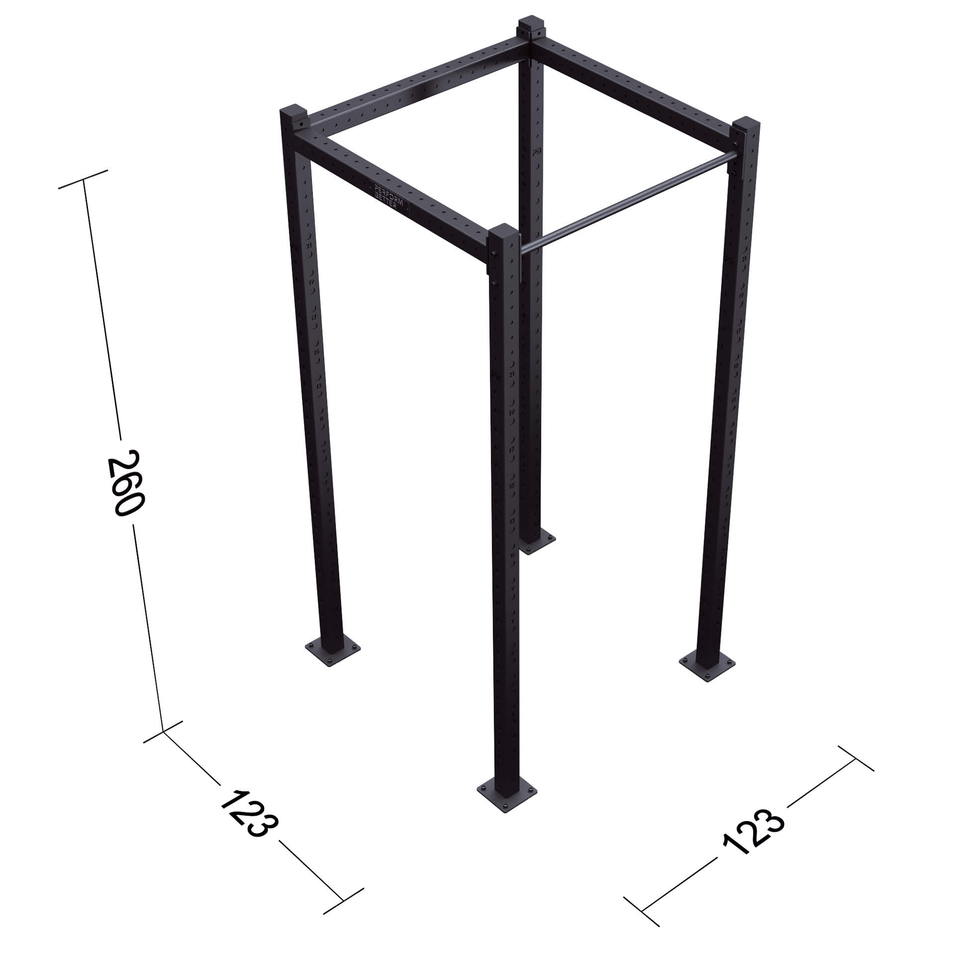 Perform Better Fullrack de base extensible (kit)