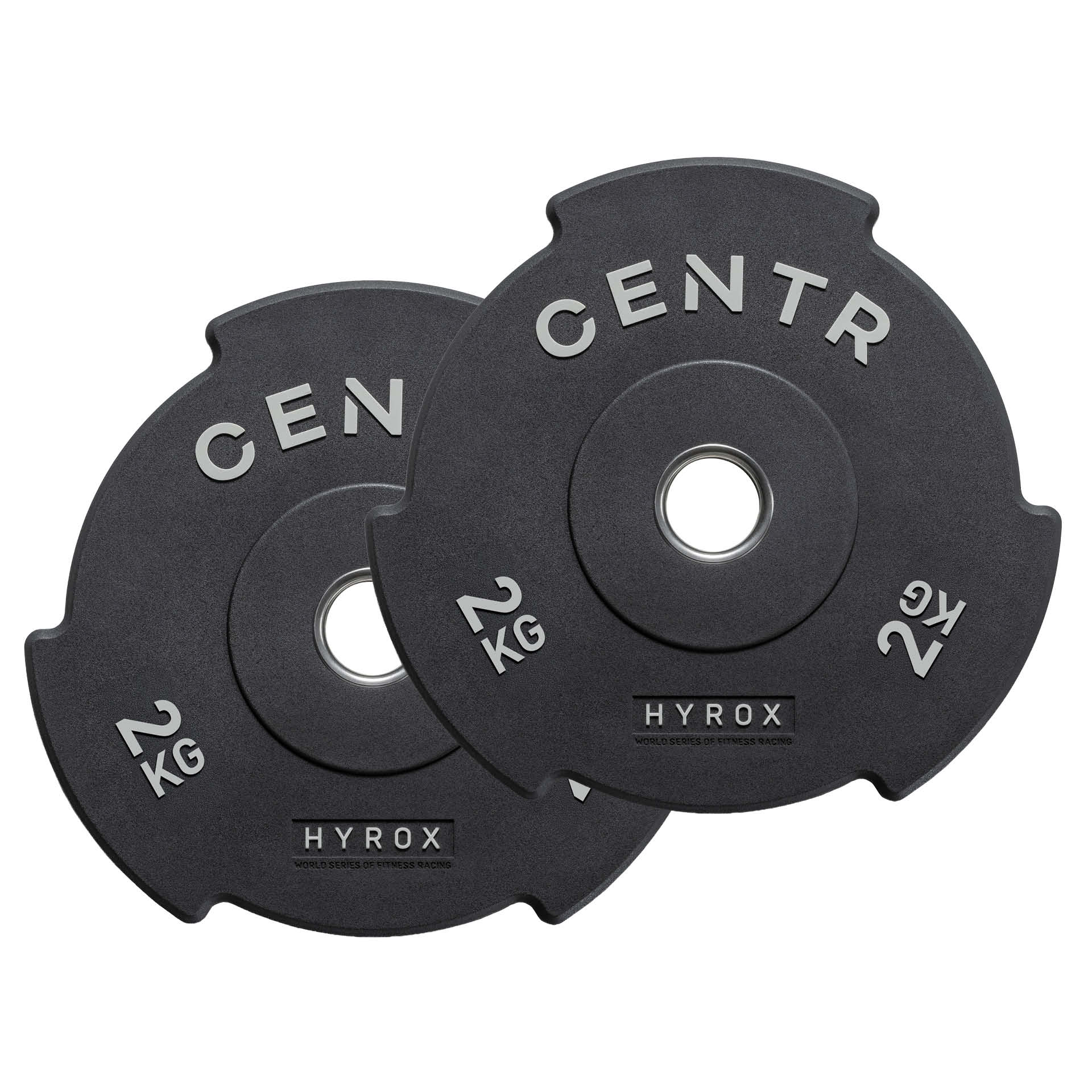 CENTR x HYROX Competition Top Plate 2 kg (la paire)