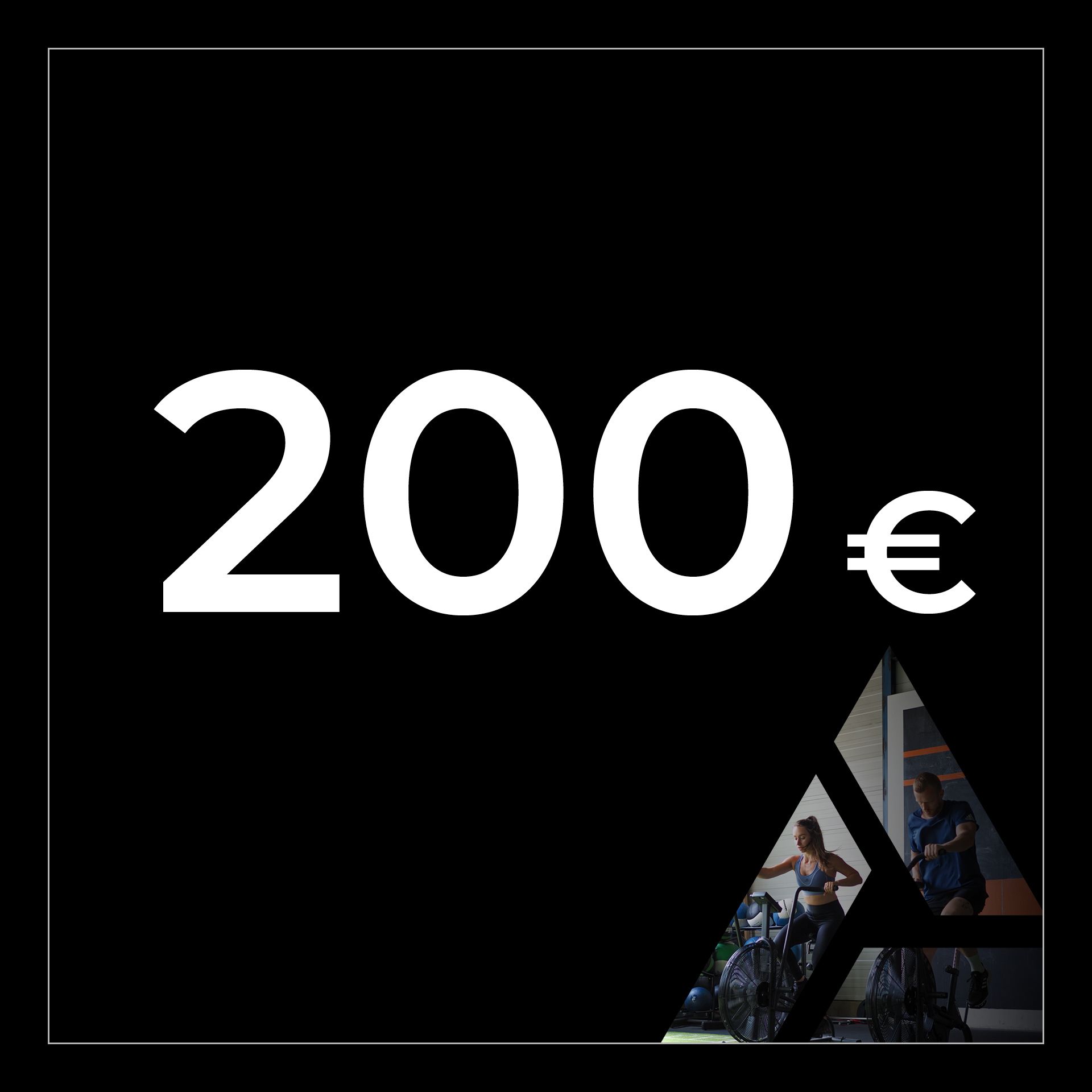 Chèque-cadeau de 200 €