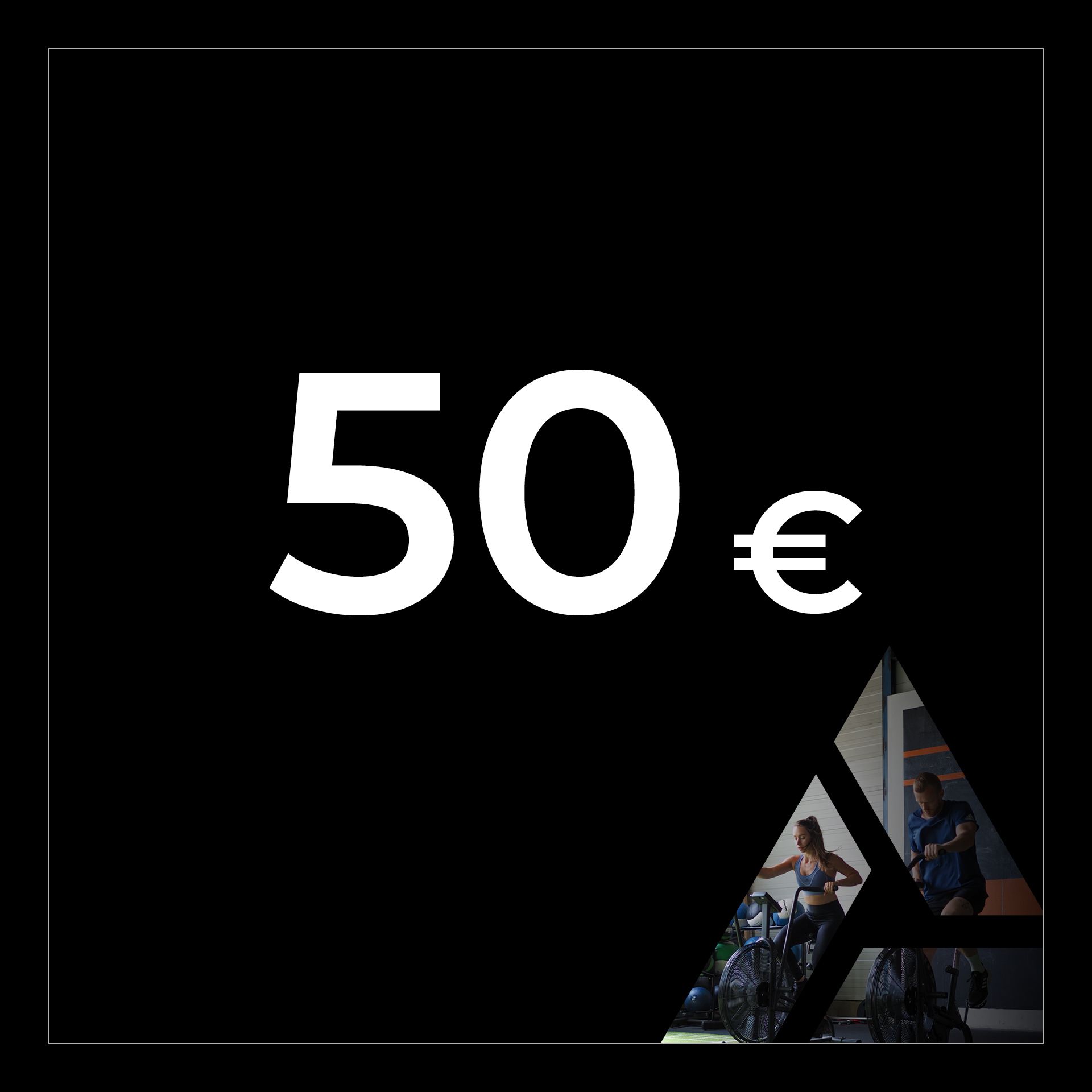 Chèque-cadeau de 50 €