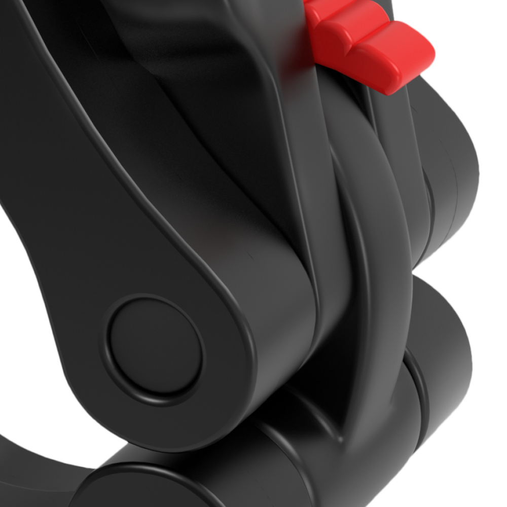 Verrous pour barres d'haltères PB Strong, noirs (paire)