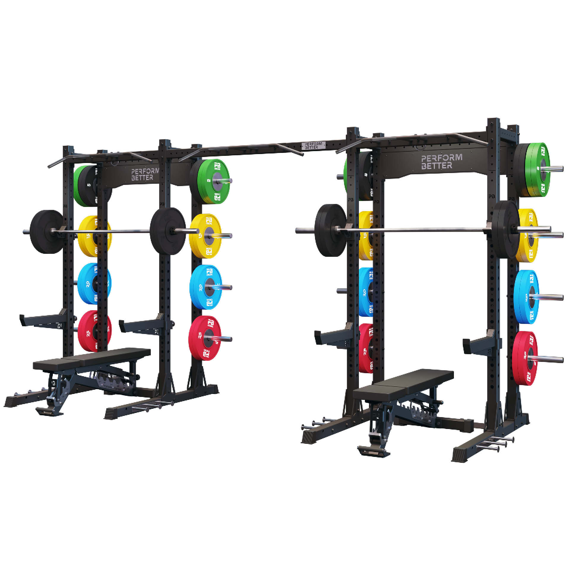 Perform Half Rack
