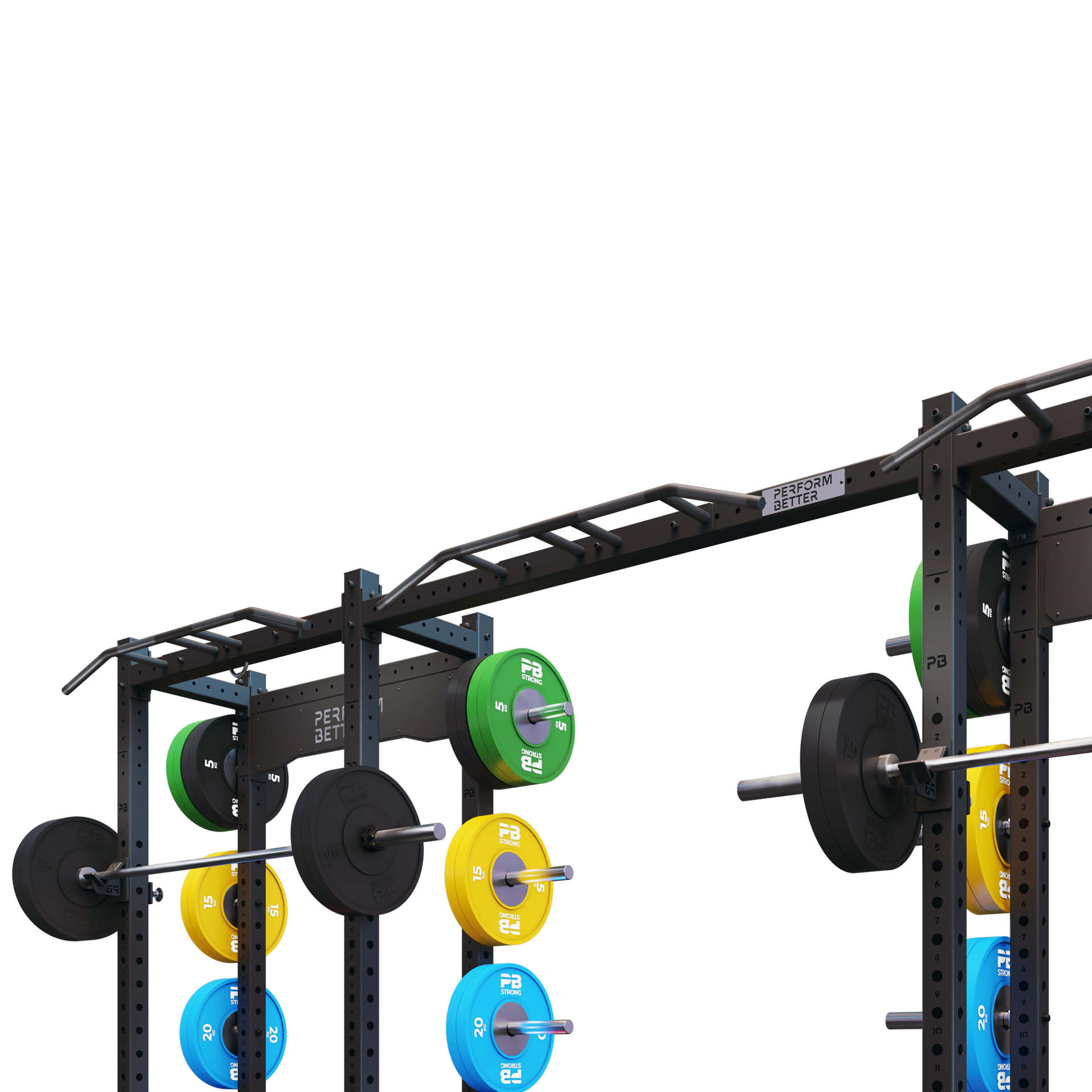 Barre de traction Perform Better Half Rack Connector 1,8 m (accessoire)