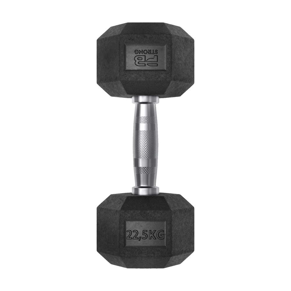 Haltère hexagonal PB Strong (pièce) 22,5 kg