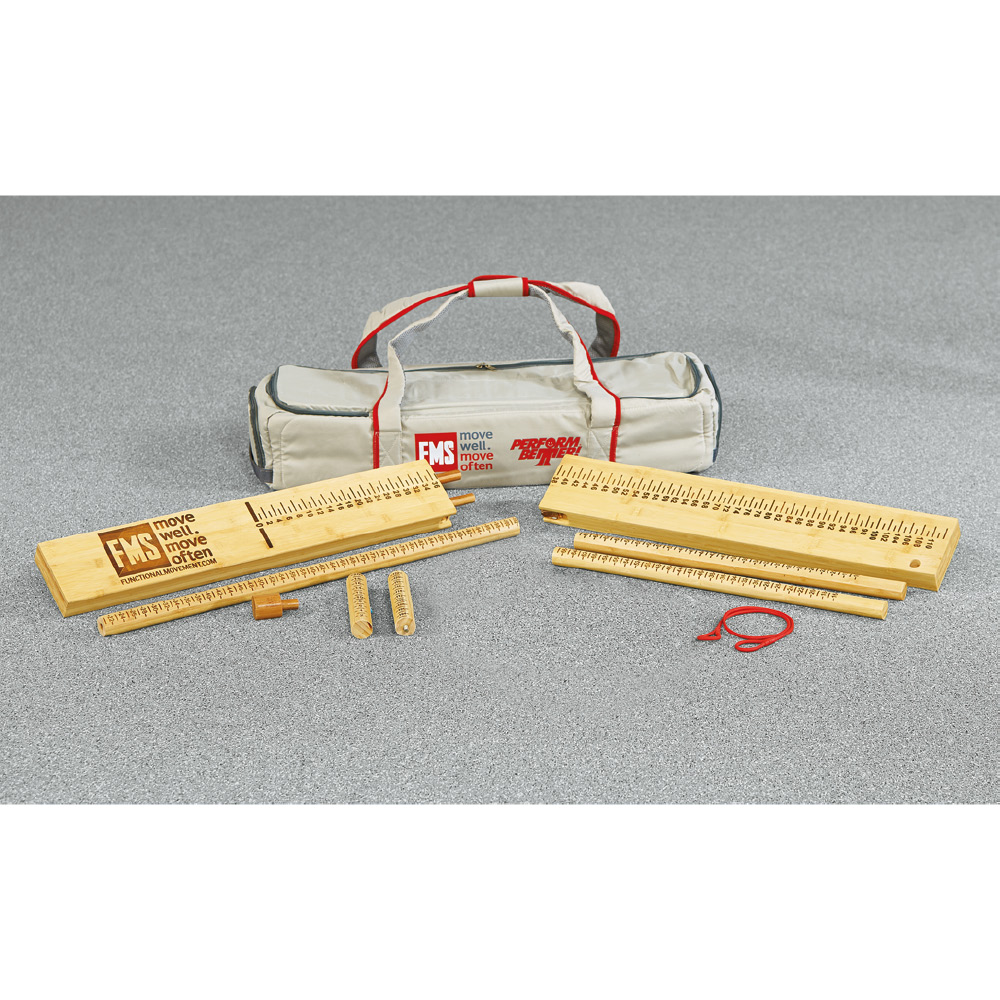 Kit de test Professional FMS - Bois, avec sacoche, sans DVD