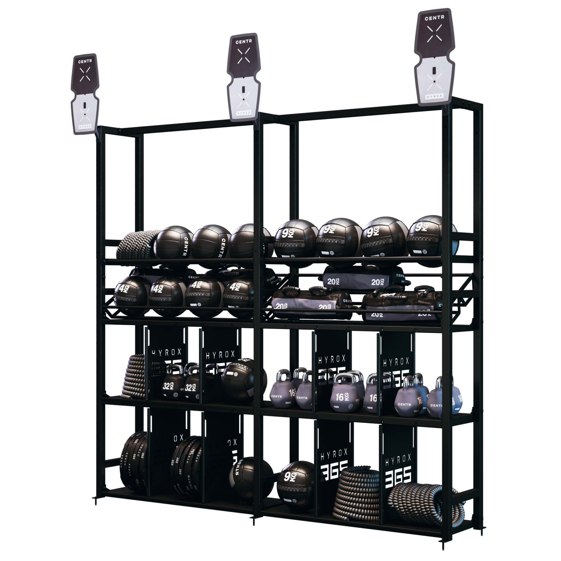Élément de base du rayonnage de rangement HYROX