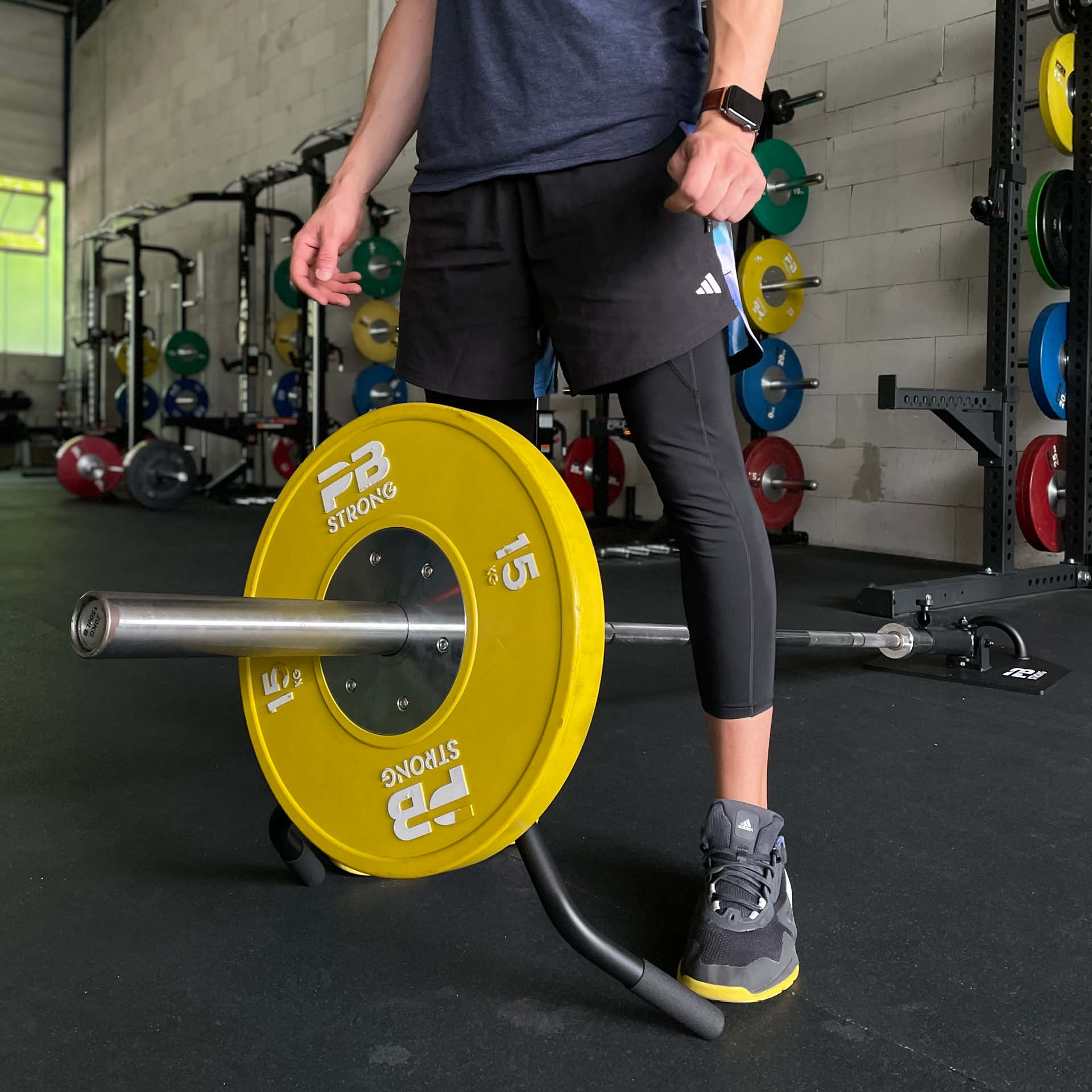 PB Strong Landmine Core Trainer autonome (avec poignée en T)