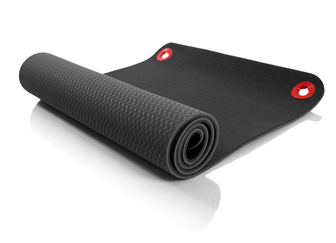 Tapis de fitness First Place - Noir 142 x 60 x 0,8 cm