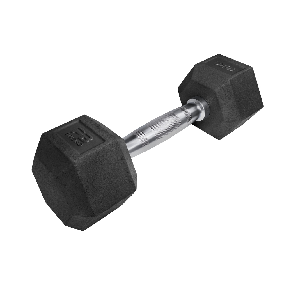 Haltère hexagonal PB Strong (pièce) 10 kg