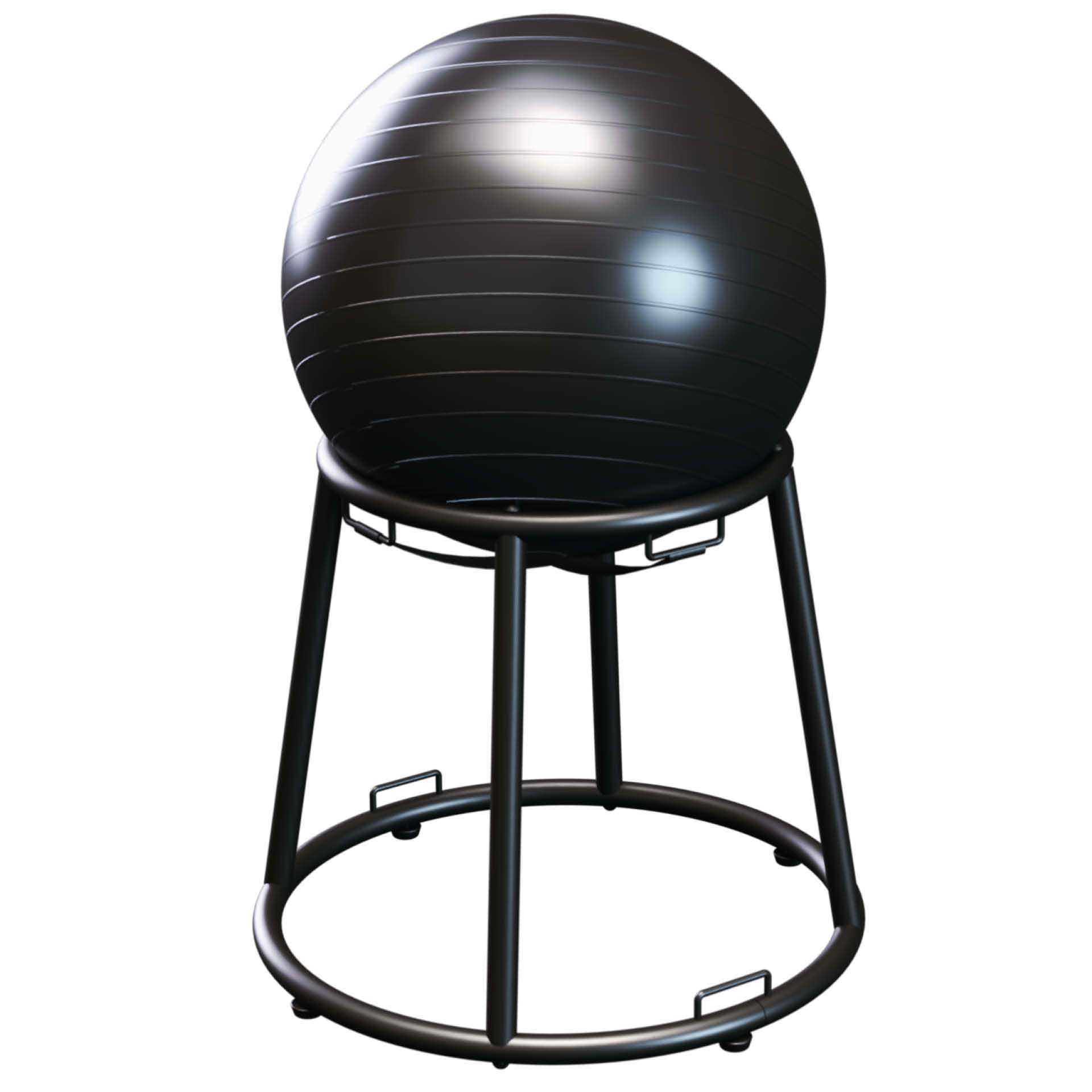 Perform Better Hypergym avec ballon de gymnastique de 45 cm