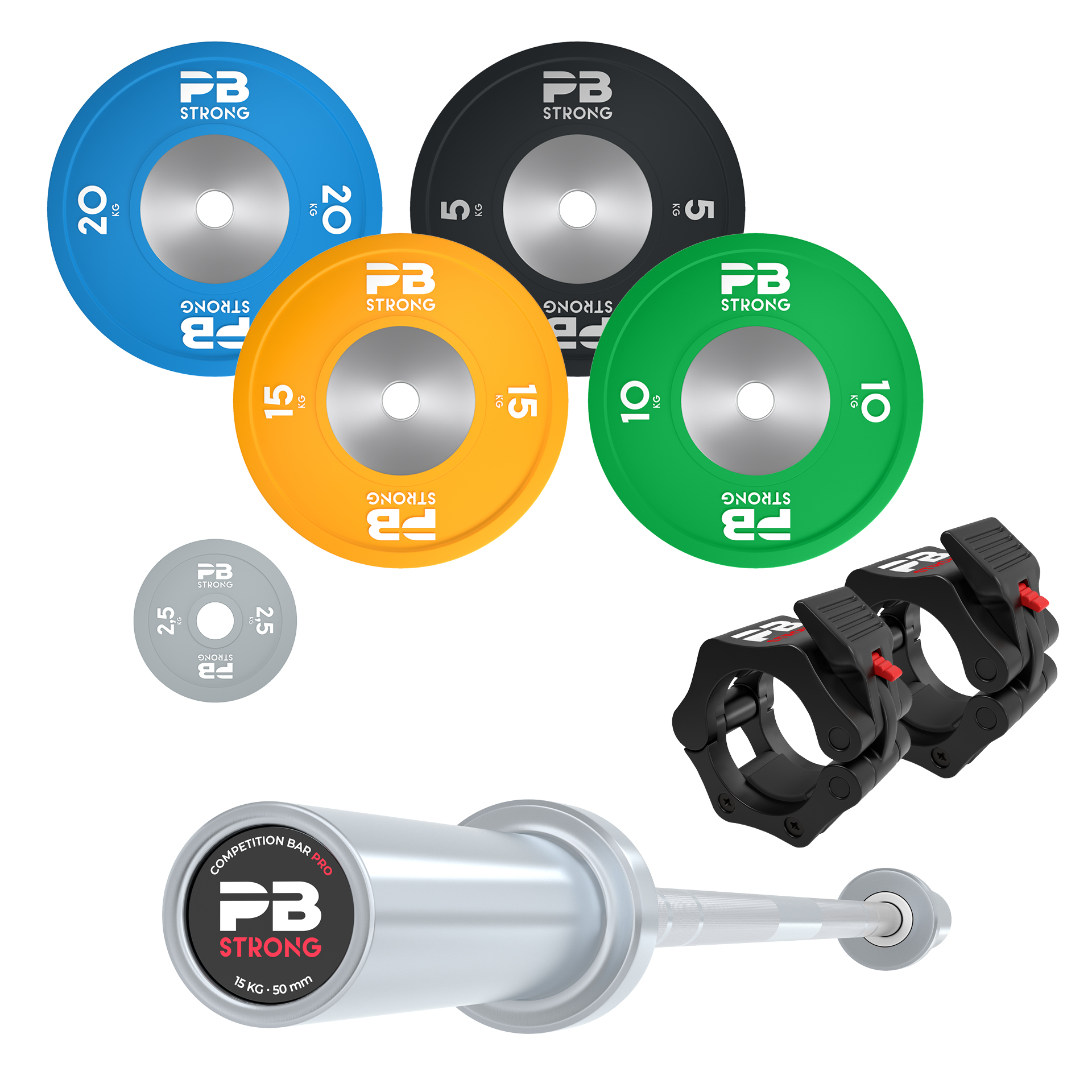 Kit complet PB Strong Compétition Pro 120 kg (femmes)