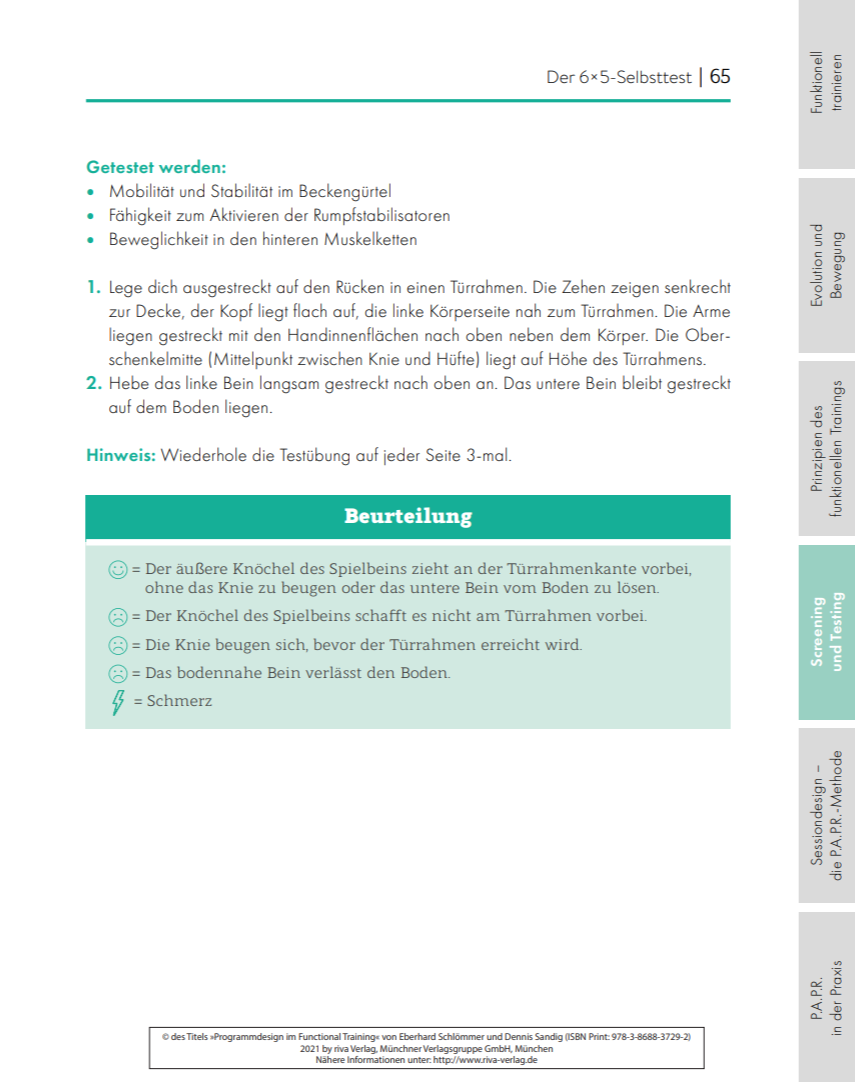Conception de programmes d'entraînement fonctionnel (livre)